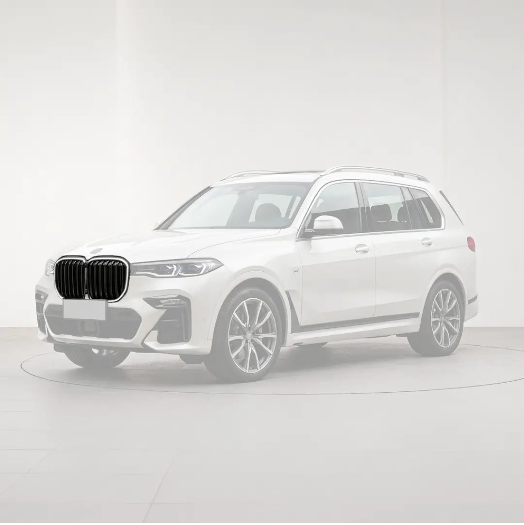 For 2019-2022 Bmw X7 G07 Gloss Black Double Grille With Led 1