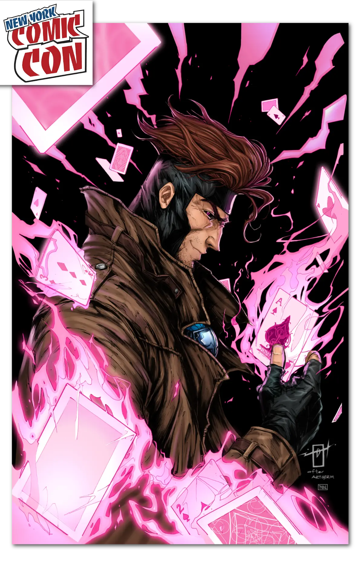 Nycc 2025 Tribute: Stan Lee Black Varnish Exclusive Jonathan Uribe /100 1