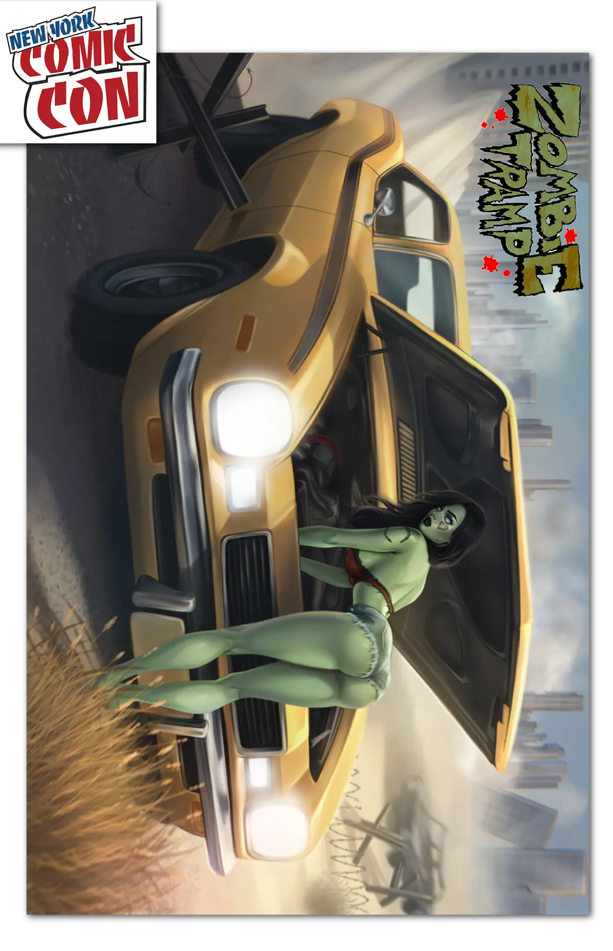 Nycc 2025 Zombie Tramp #56 Trade Dress Exclusive Karina Belous /100 1