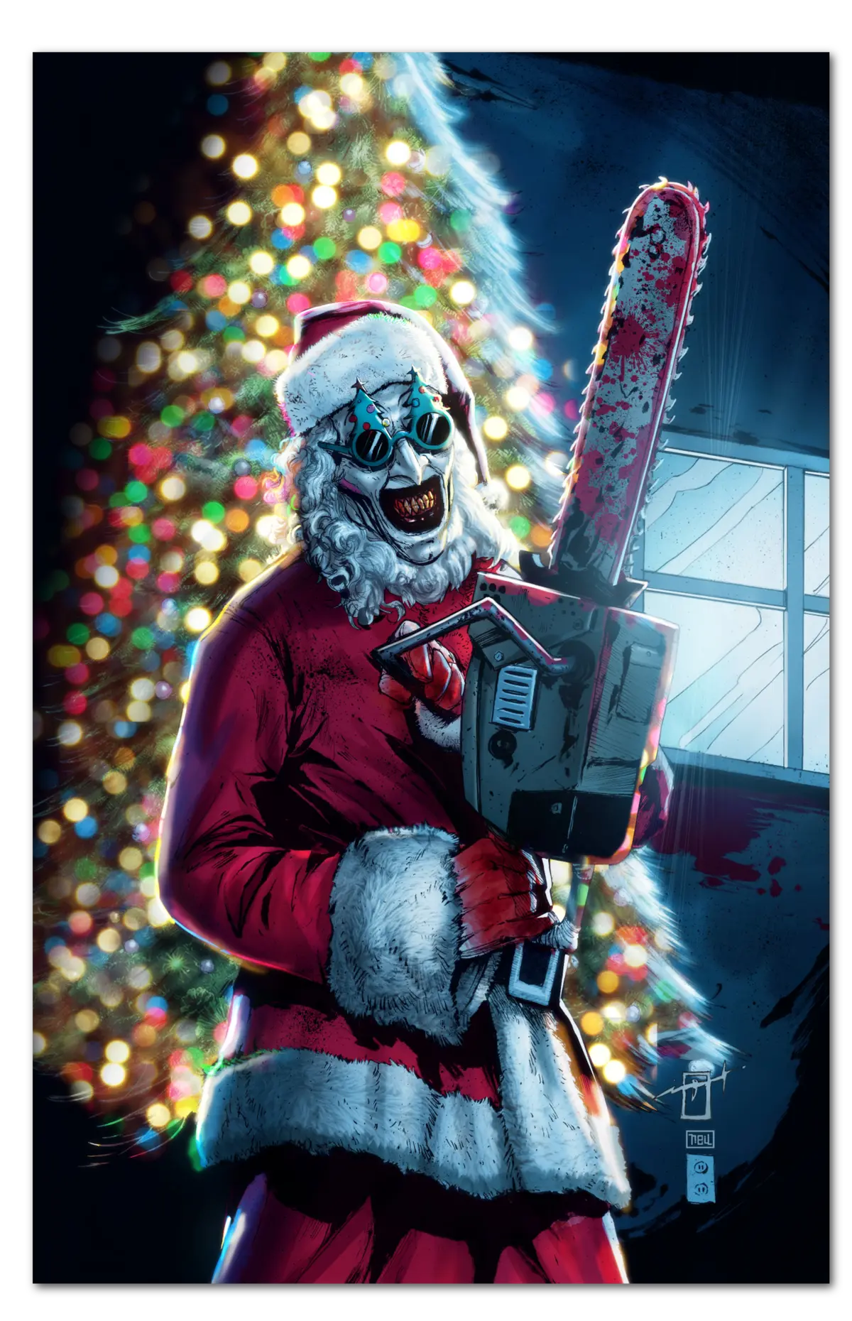 Terrifier Christmas Special Horror Book Exclusive Jonathan Uribe /120 1