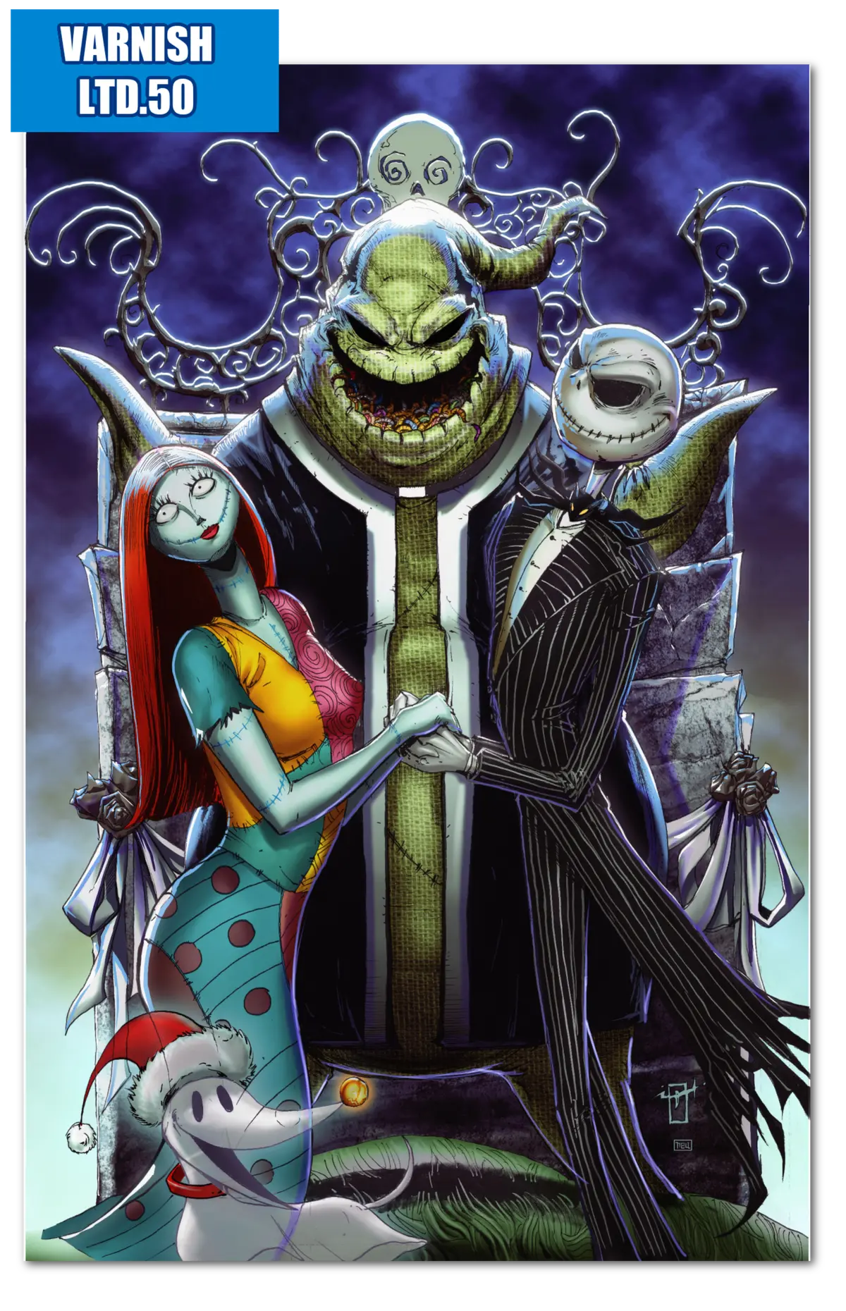 Tribute: Walt Disney "Oogie's Blessing" Cvr A Varnish Exclusive Jonathan Uribe /50 1
