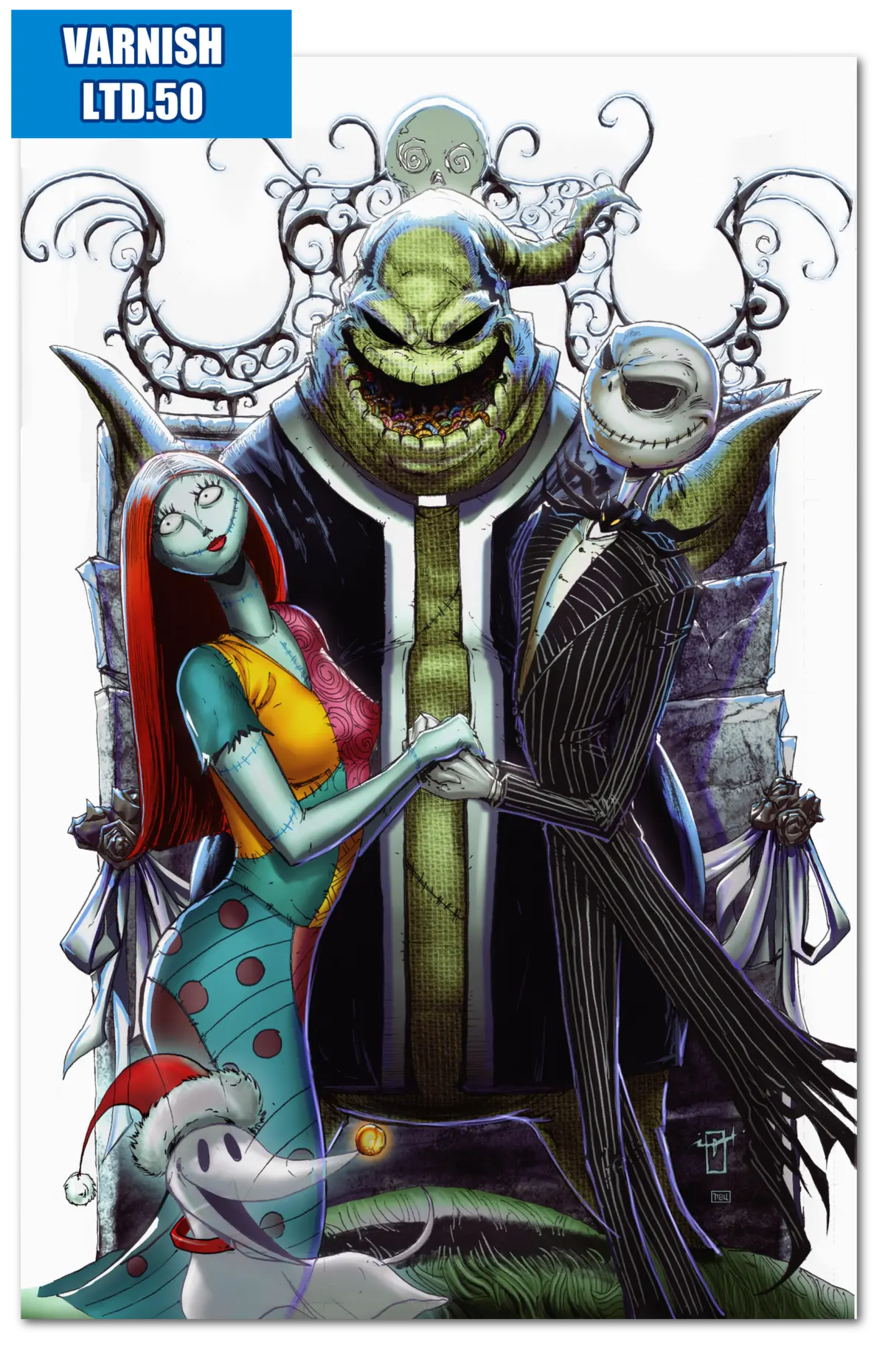 Tribute: Walt Disney "Oogie's Blessing" Cvr B Varnish Exclusive Jonathan Uribe /50 1