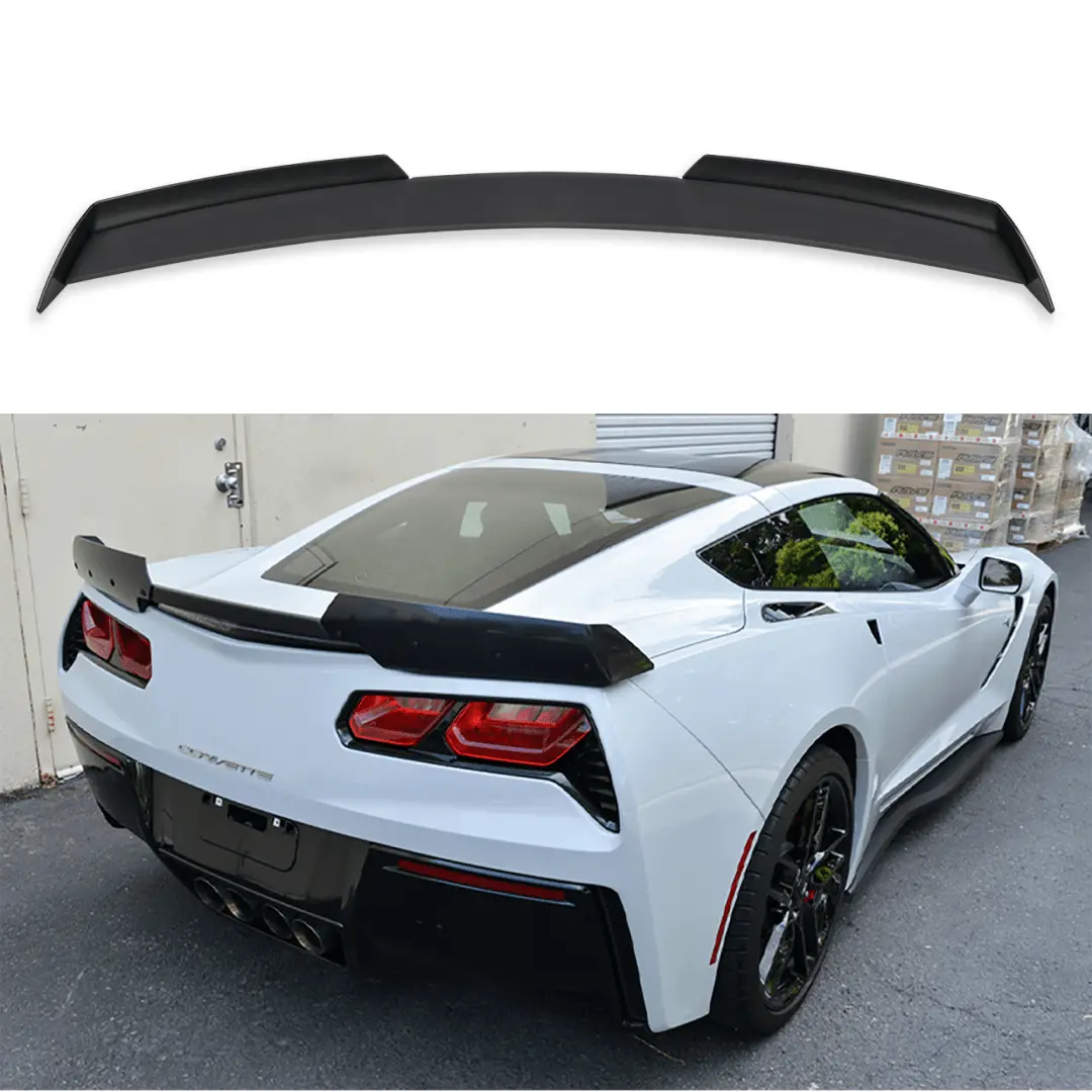 Fits 2014-2019 Corvette C7 Z06 Style Stage 2 Rear Spoiler Wing 1