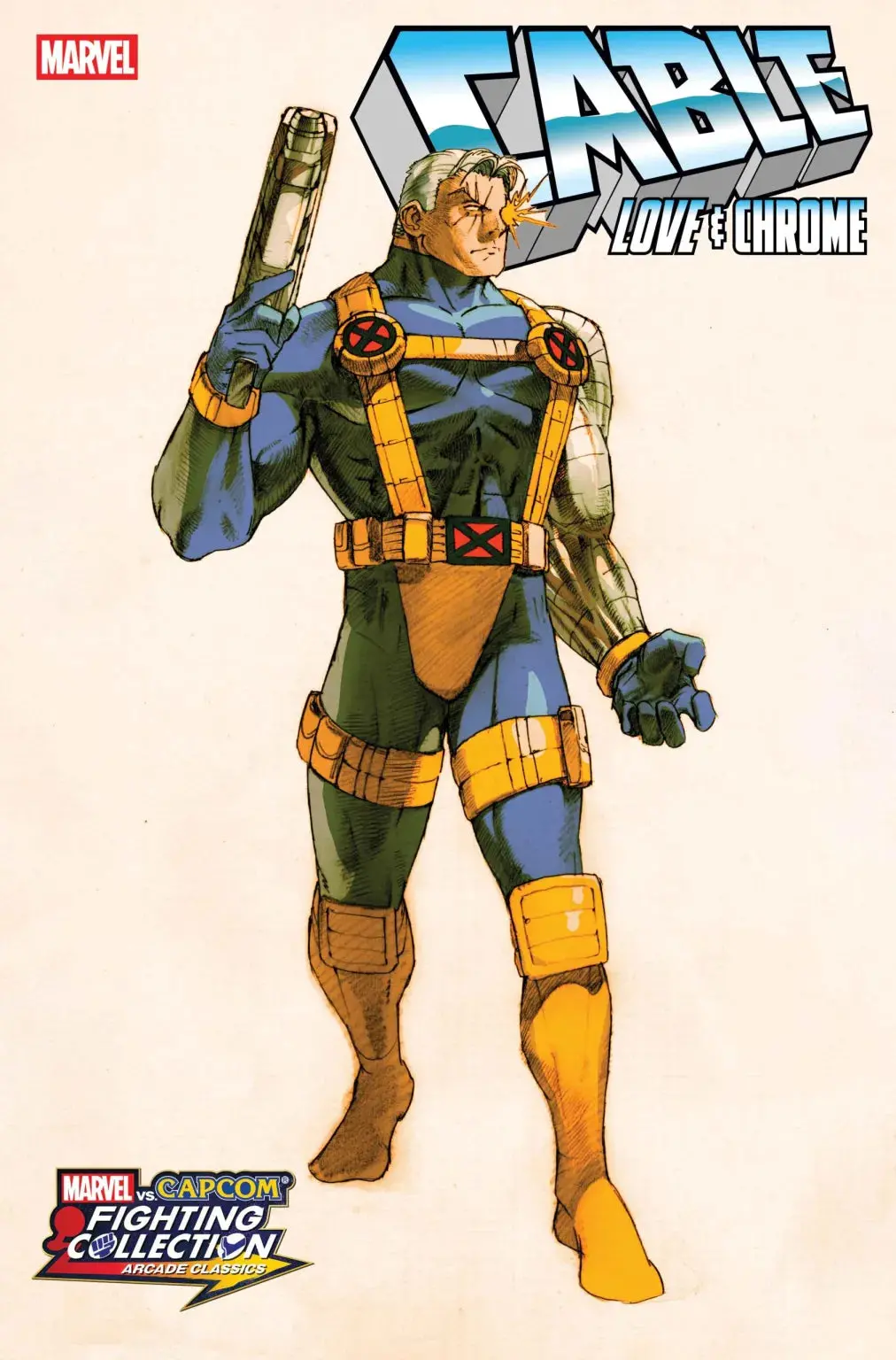Cable Love And Chrome #4 (Of 5) Bengus Marvel Vs Capcom Var 1