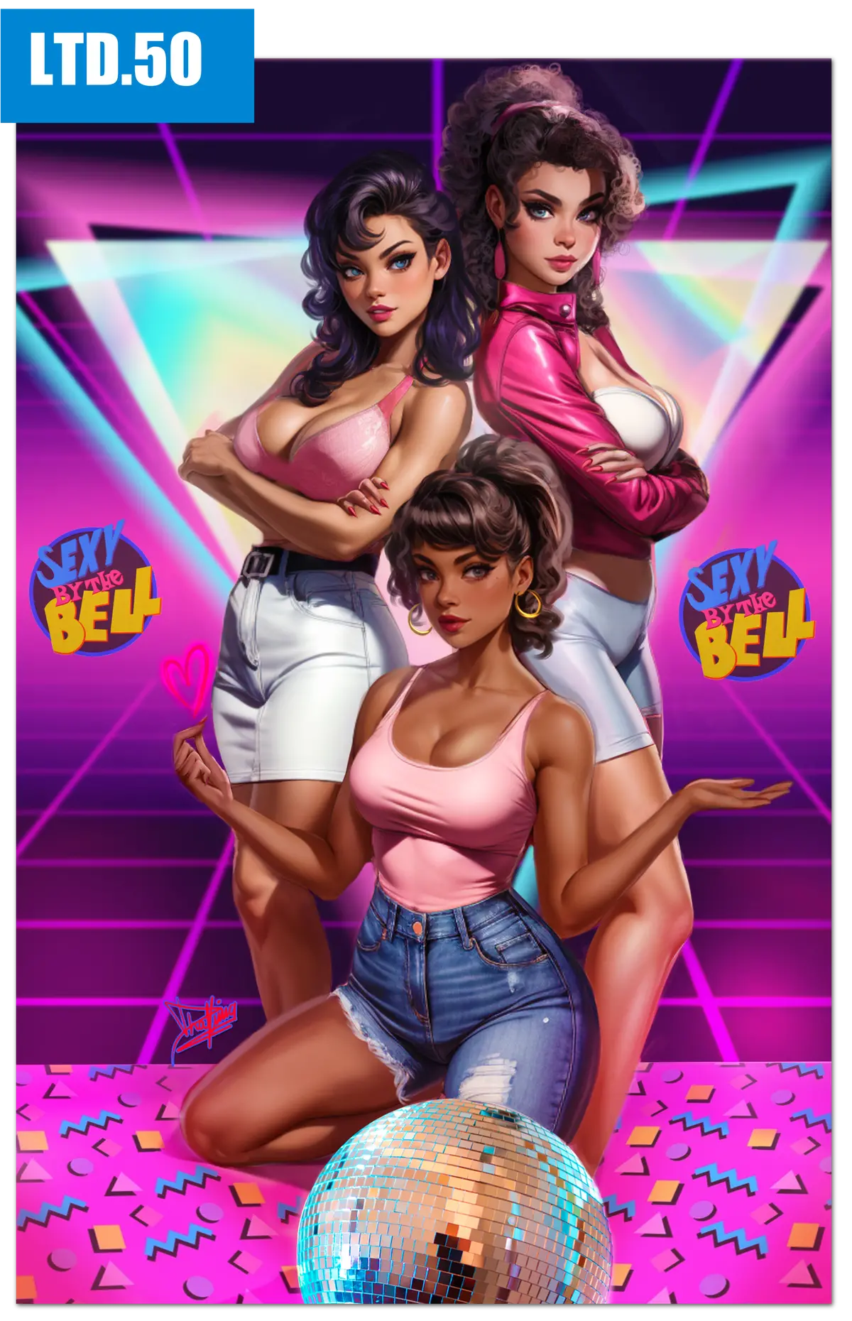 Sexy By The Bell: College Years Cvr A Convention Exclusive Dhaxina 1