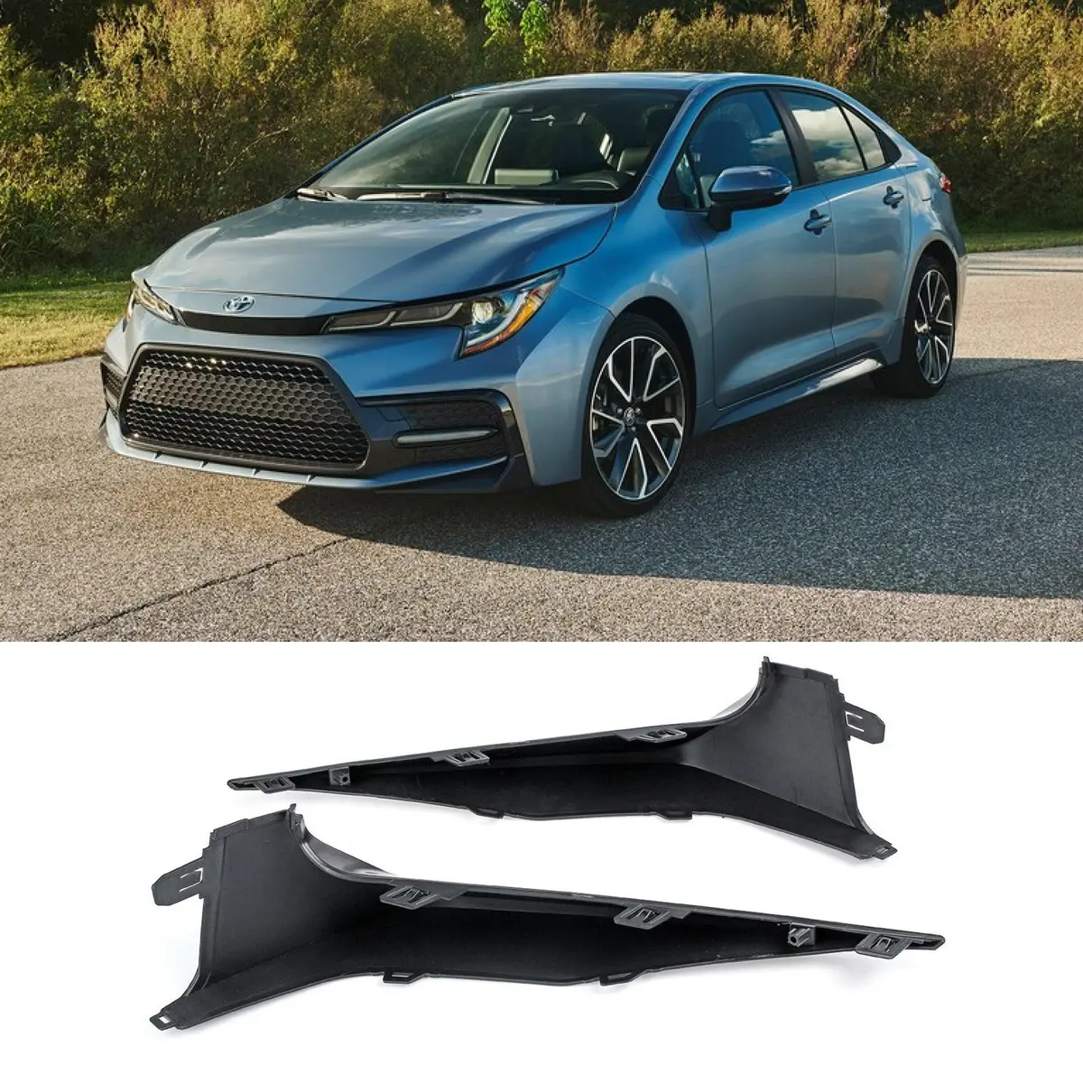 Front Corner Splitter | Fits Toyota Corolla Se Xse (2020-2024) 1
