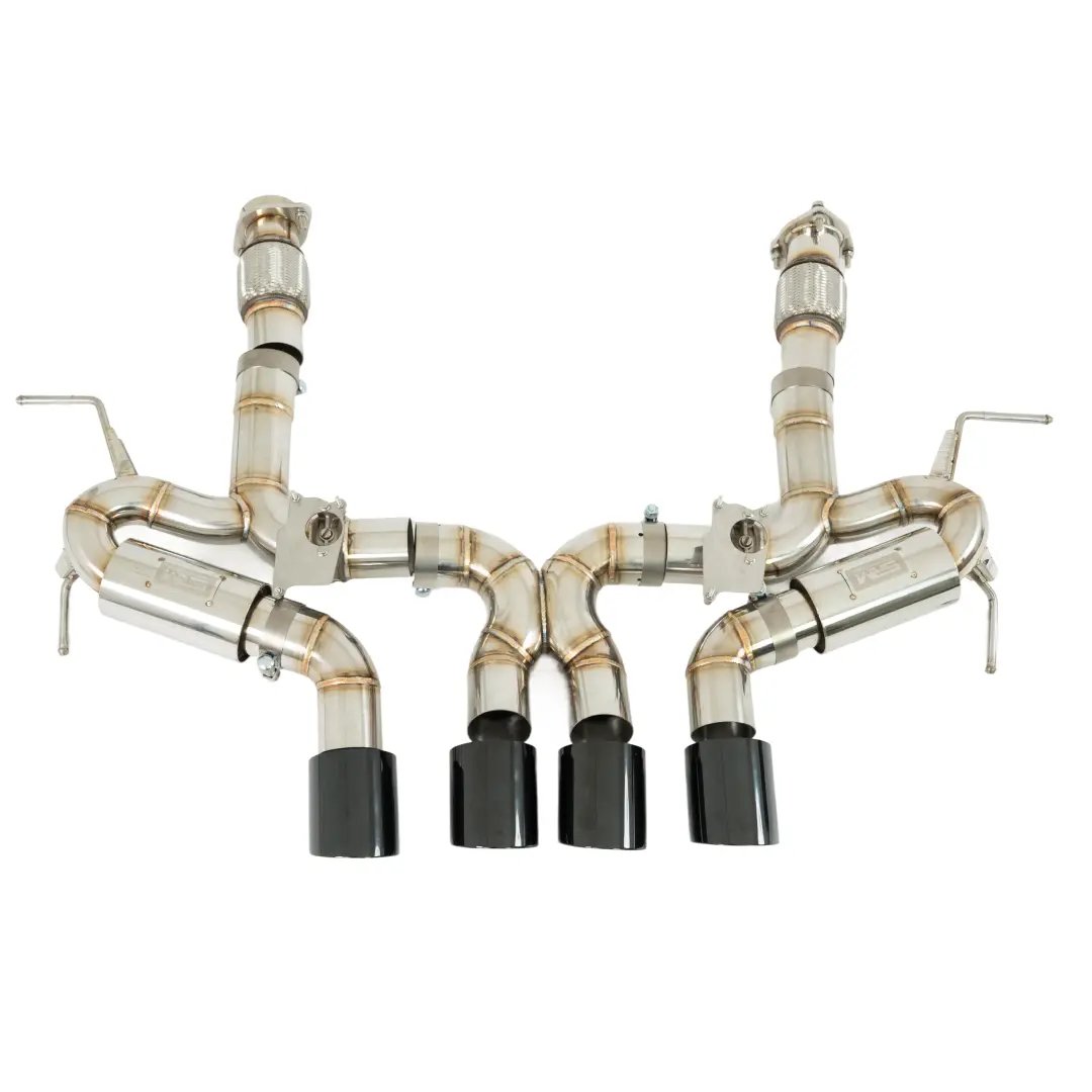 Srm "Exotic" Z06 Conversion Valved Exhaust System For 2020+ Corvette C8 1