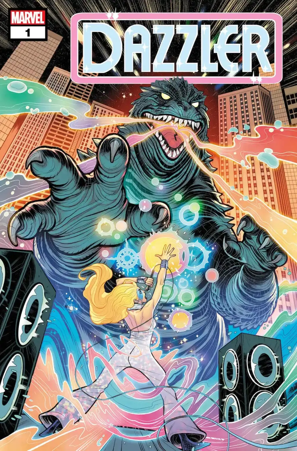 Dazzler #1 (Of 4) Elizabeth Torque Godzilla Var 1