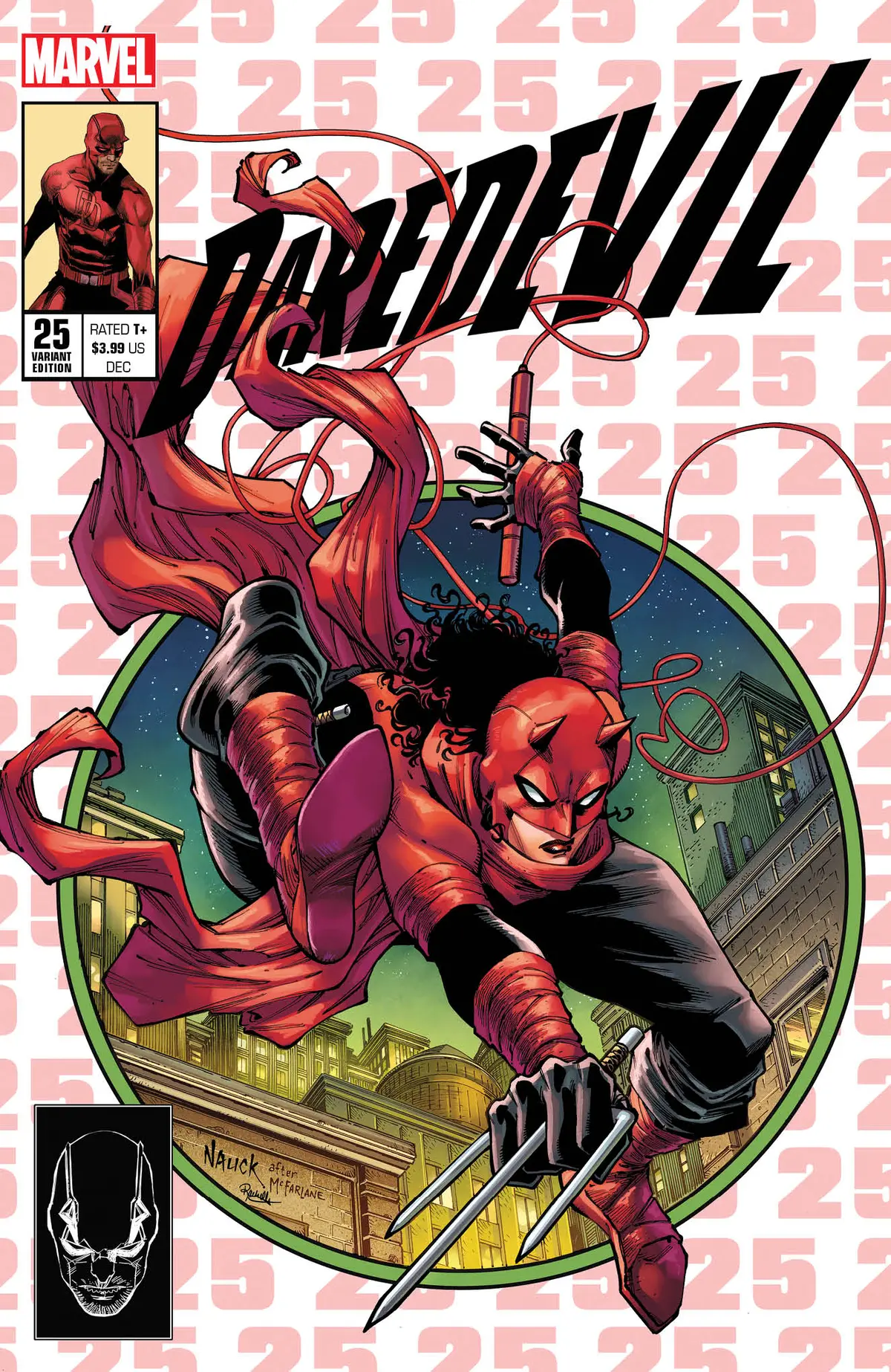 Daredevil #25 Todd Nauck Secret Exclusive 2Nd Print Variant 1