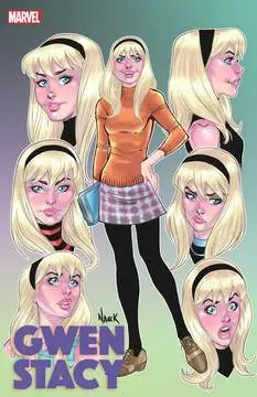 Gwen Stacy #1 (Of 5) Nauck Faces Of Gwen Var 1