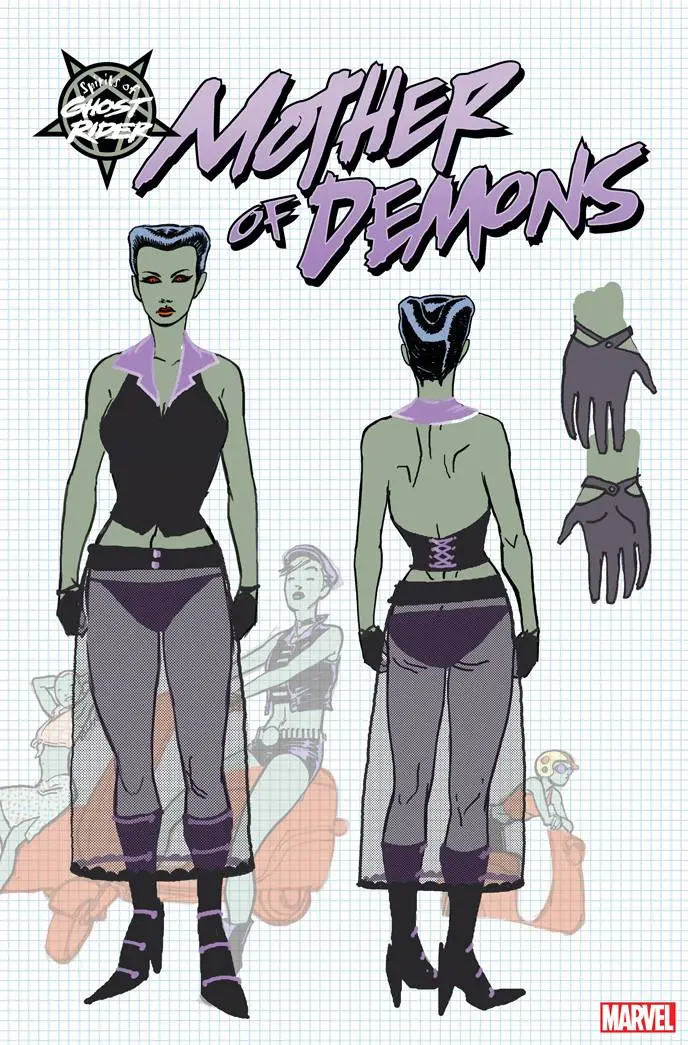 Spirits Ghost Rider Mother Of Demons #1 Kuder Design Var 1