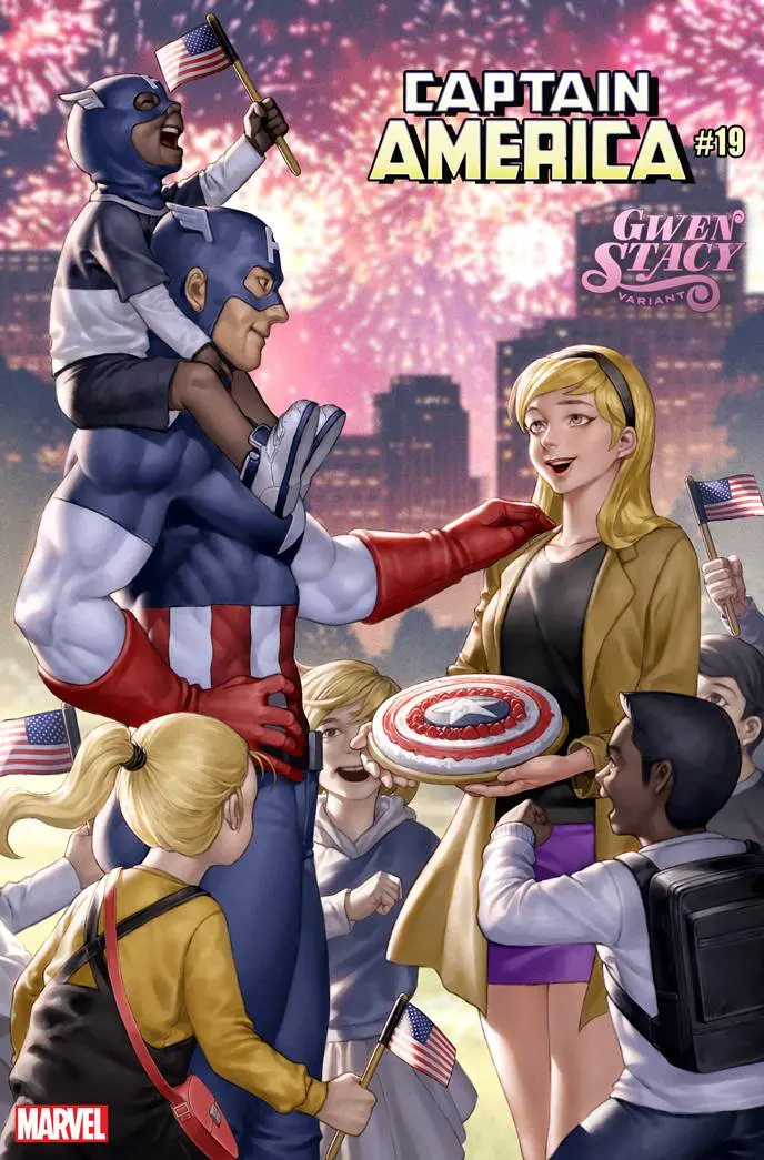 Captain America #19 Yoon Gwen Stacy Var 1