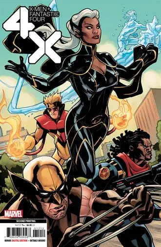 X-Men Fantastic Four #1 (Of 4) 2Nd Ptg Dodson Var 1