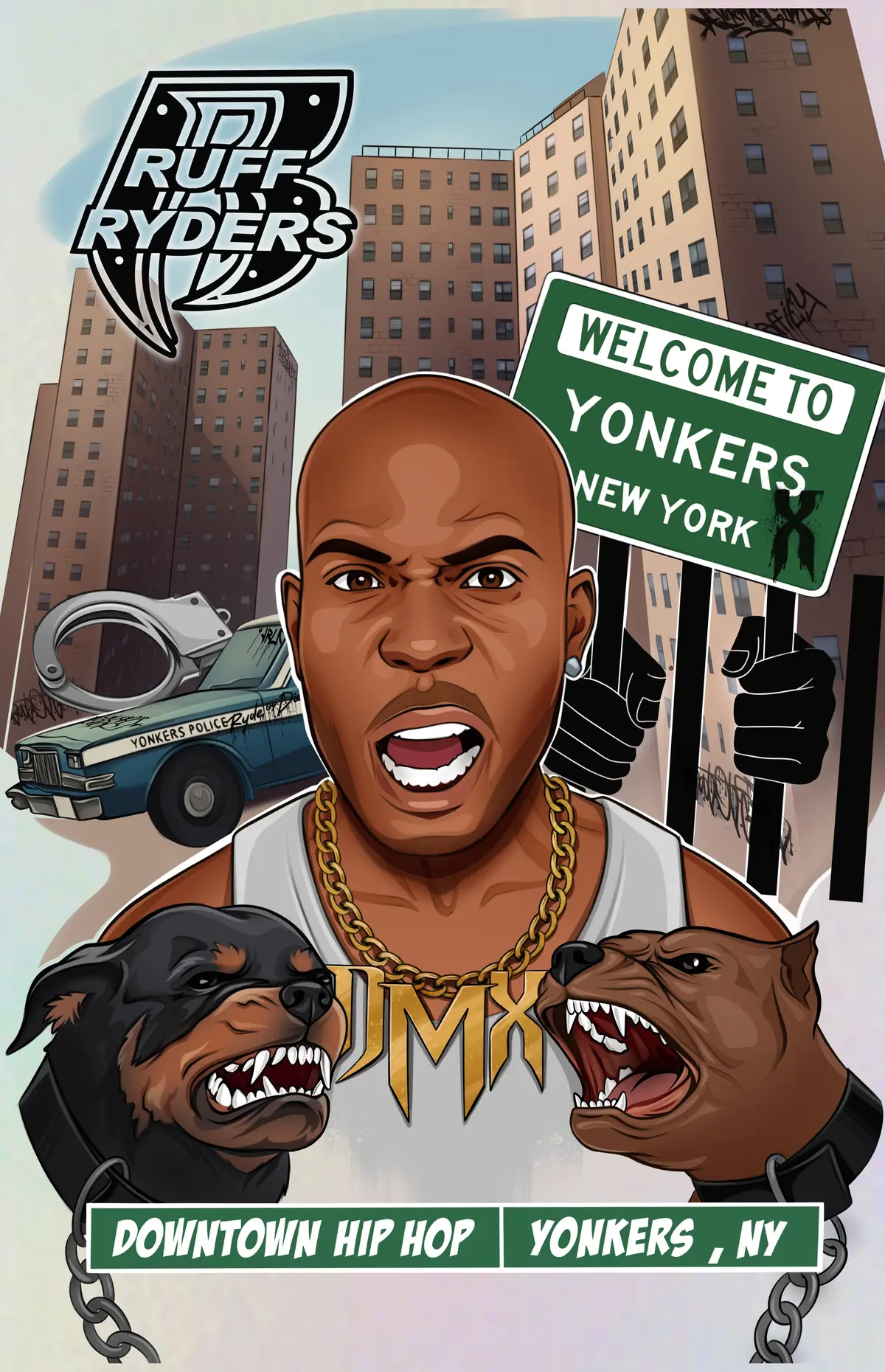 Downtown Hip Hop #3 Chrome Exclusive Foil Karych Comic Art Book 1