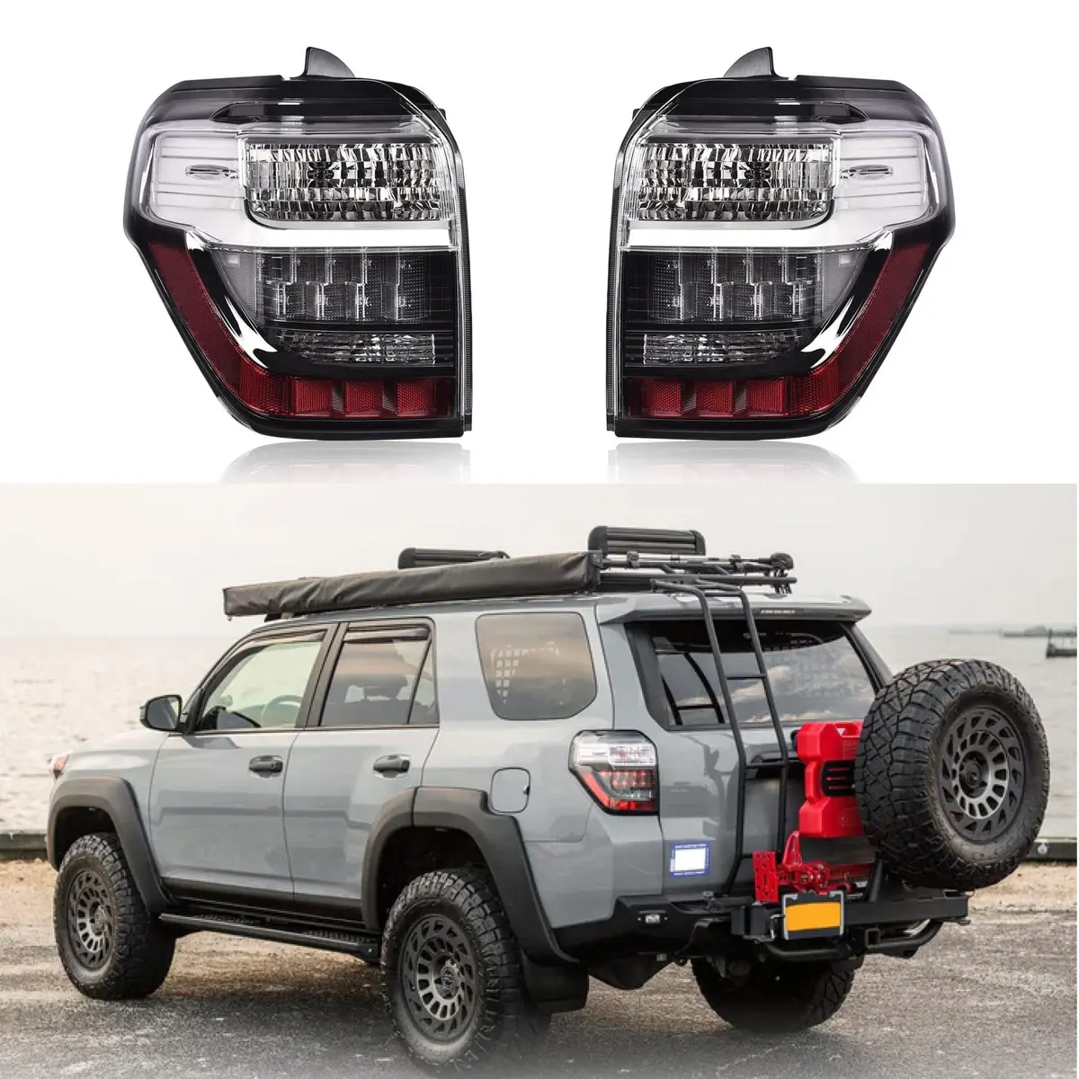 Fits 2014-2024 Toyota 4Runner Led Taillight Sequential Assembly 1