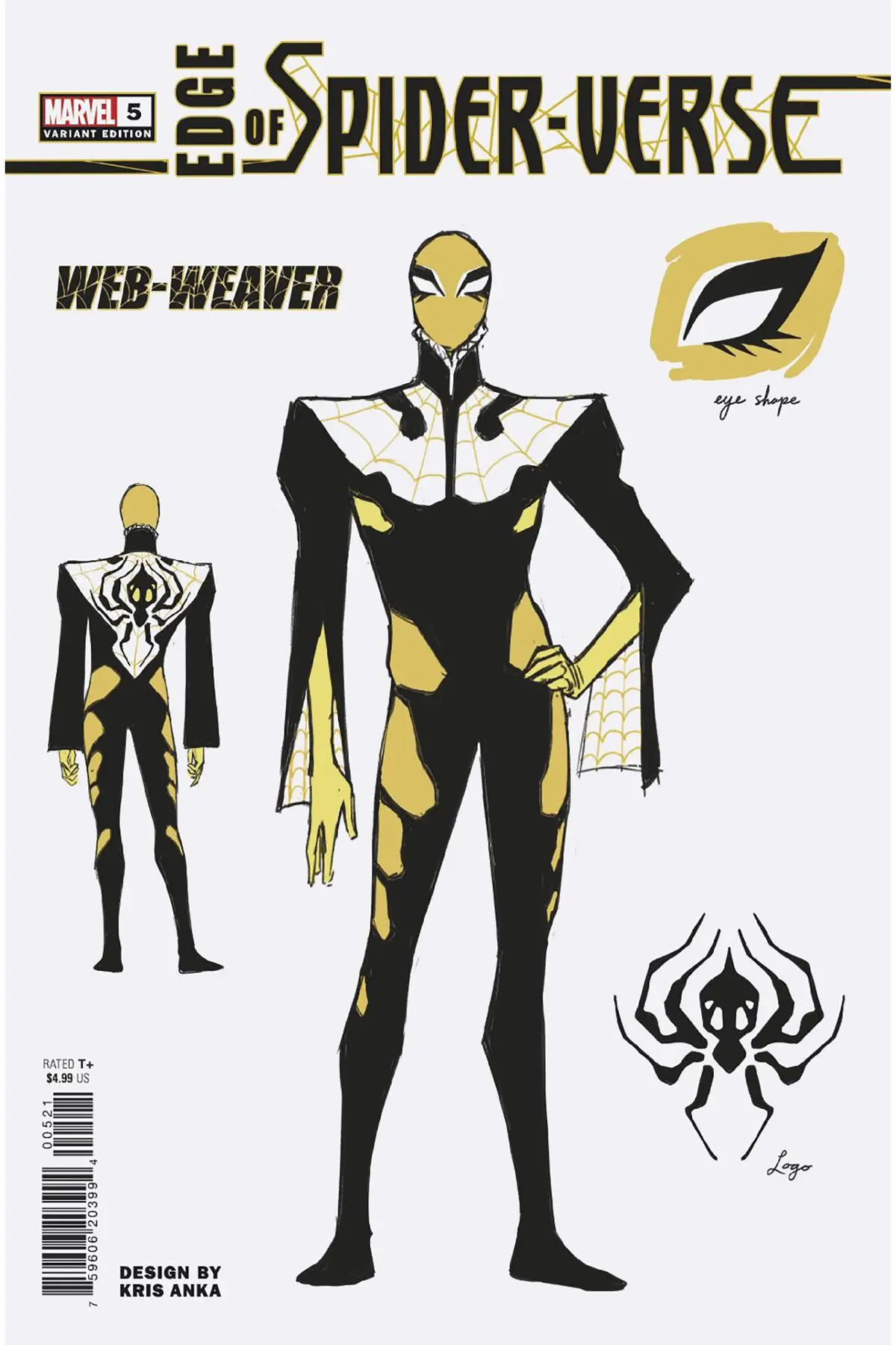 Edge Of Spider-Verse #5 (Of 5) 1:10 Copy Anka Design Var 1