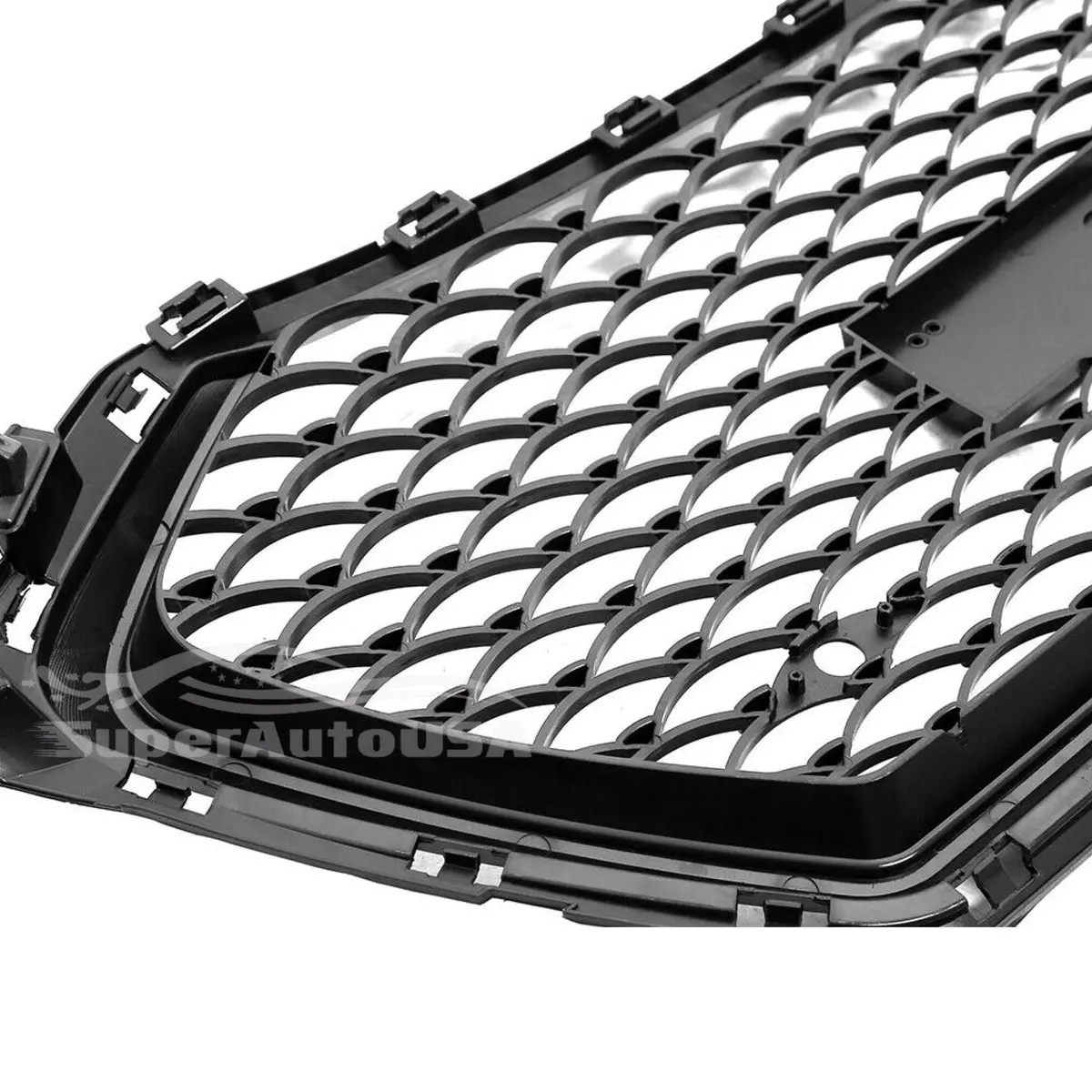For Hyundai Elantra 2017 2018 Sedan Front Grille Bumper Black Grill 1