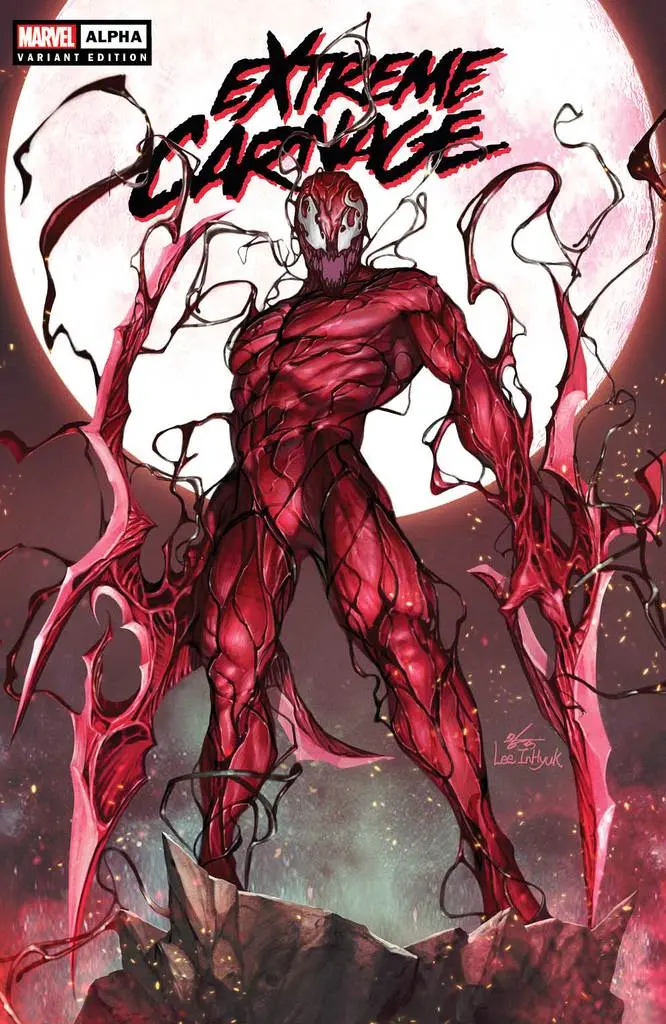 Extreme Carnage Alpha #1 Inhyuk Lee Variant 1
