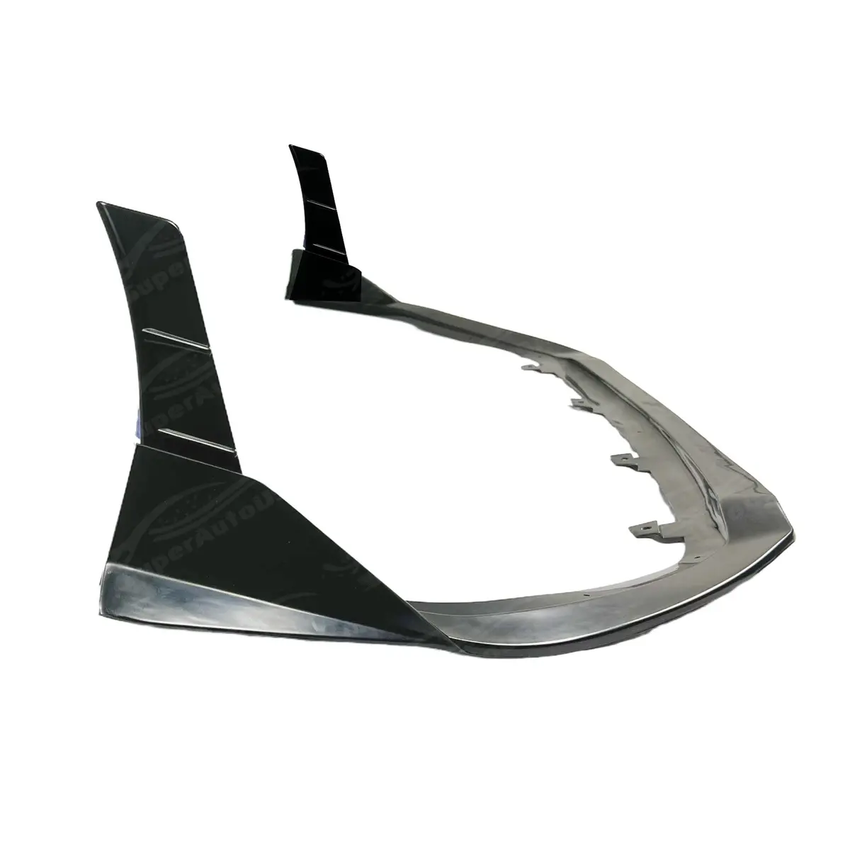 Front Bumper Spoiler Splitter 1Pc Lip W/ Corner Splitter Fits 2022-2026 Toyota Gr Corolla Pu 2