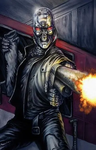 Transformers Vs Terminator #1 Moore Variant 1