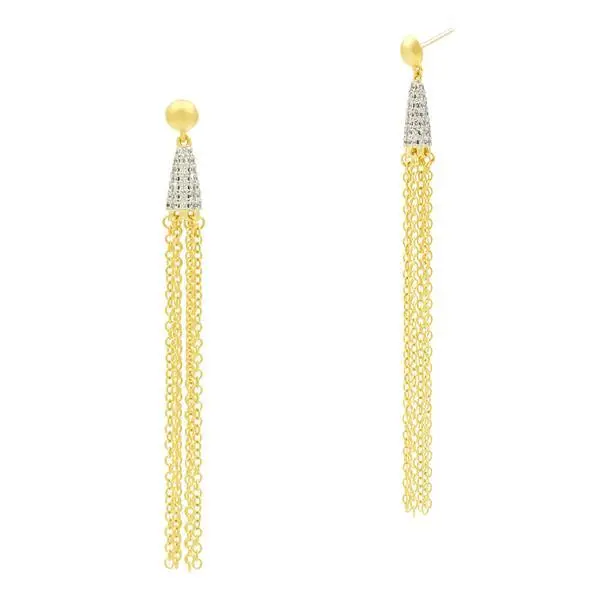 Frieda Rothman Fleur Bloom Empire Delicate Drop Earring 1