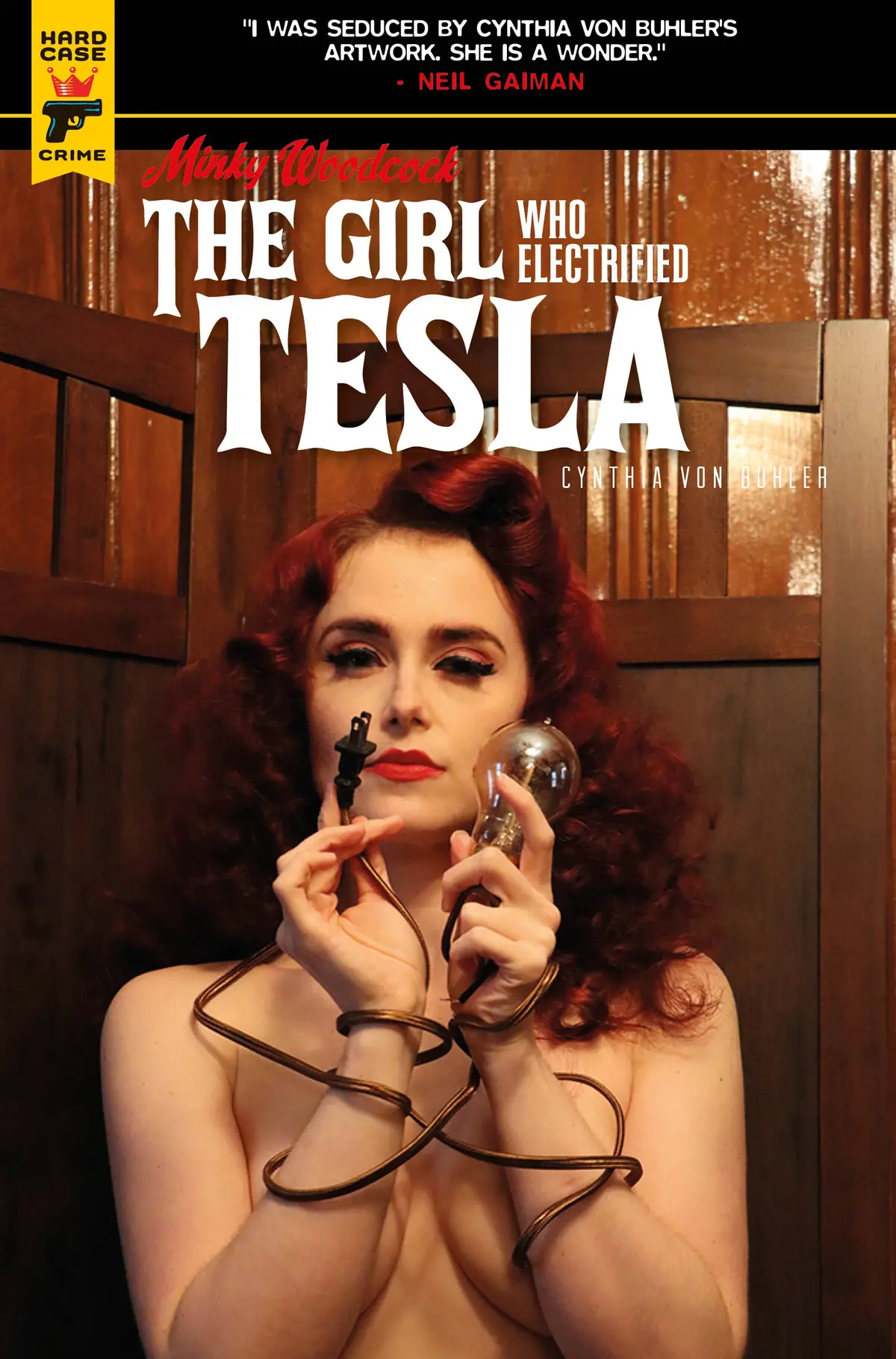Minky Woodcock Girl Electrified Tesla #1 Cvr C Photo (Mr) 1