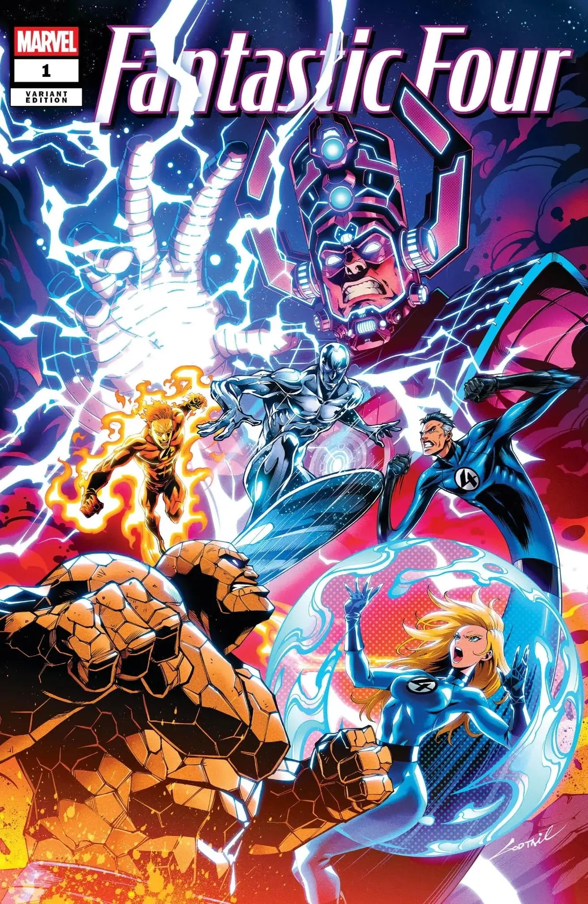 Fantastic Four #1 Godtail Variant (Sdcc 2025) 1