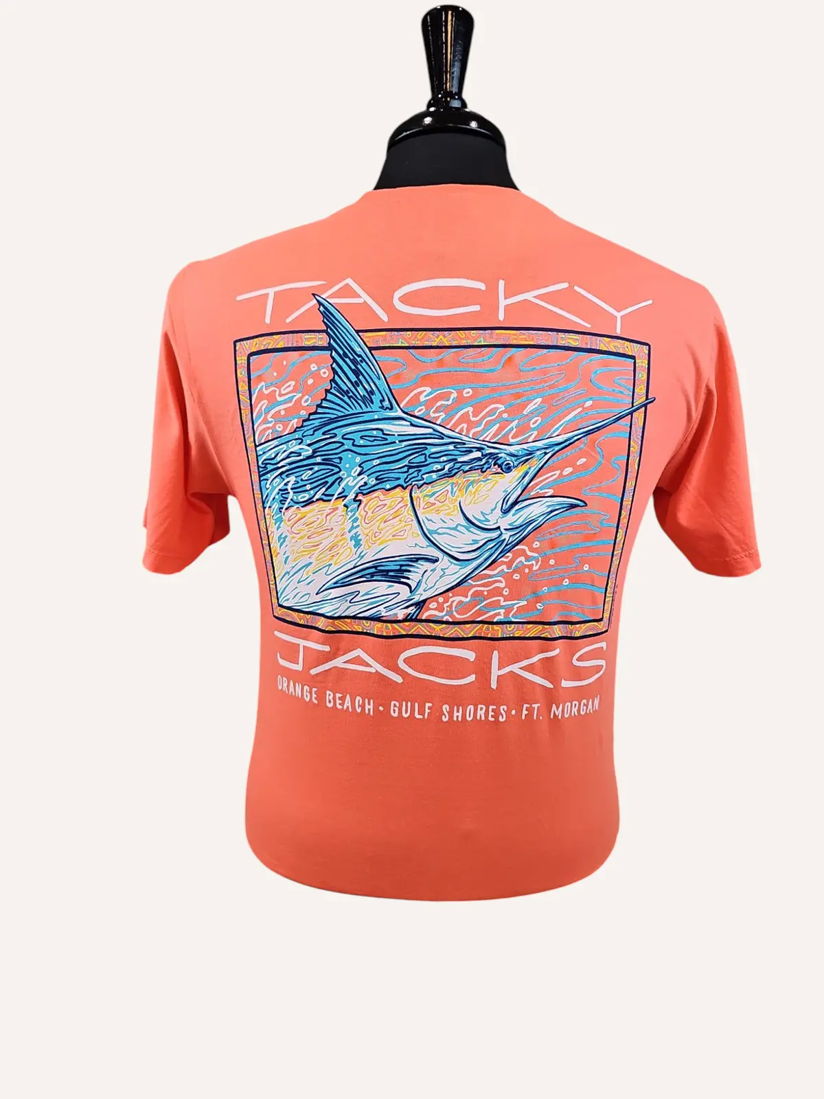 Tacky Jacks "Frame Marlin" Short Sleeve T-Shirt 1