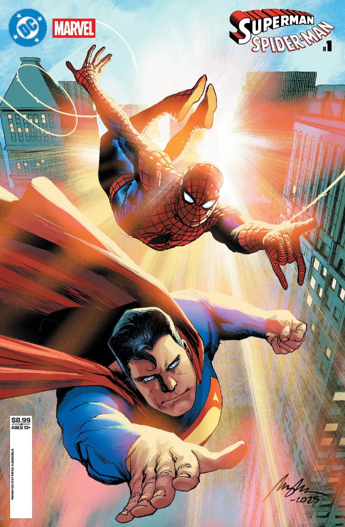 Dc's Superman/Spider-Man #1 Albuquerque Var 1