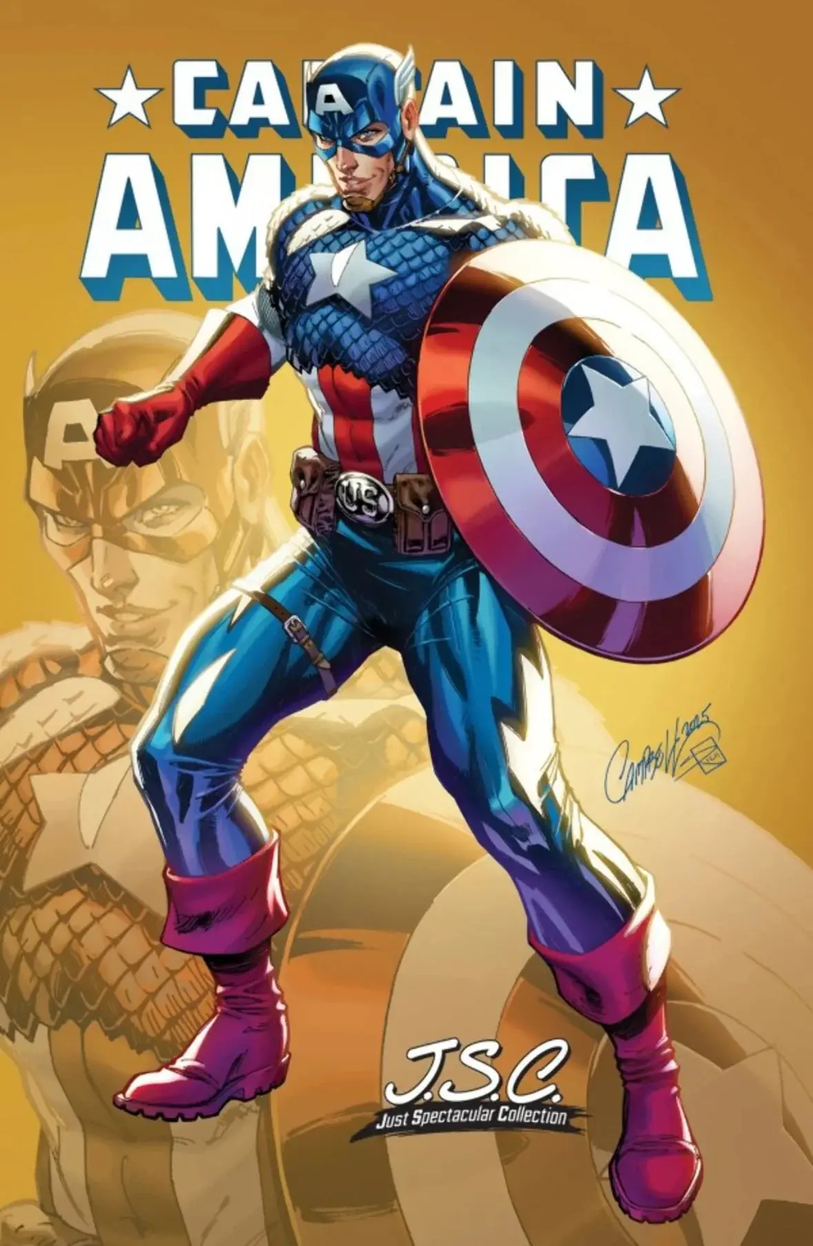 Captain America #2 J Scott Campbell Var 1
