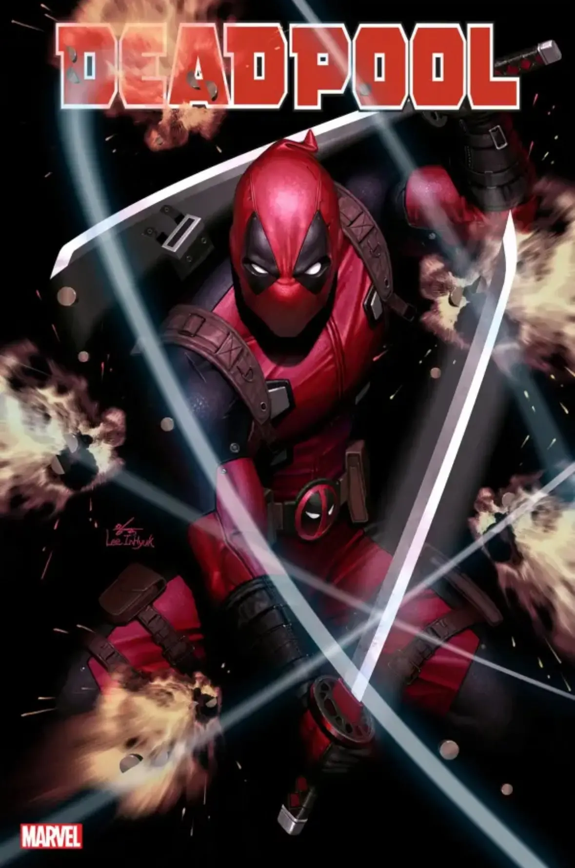 Deadpool #1 Inhyuk Lee Foil Var 1