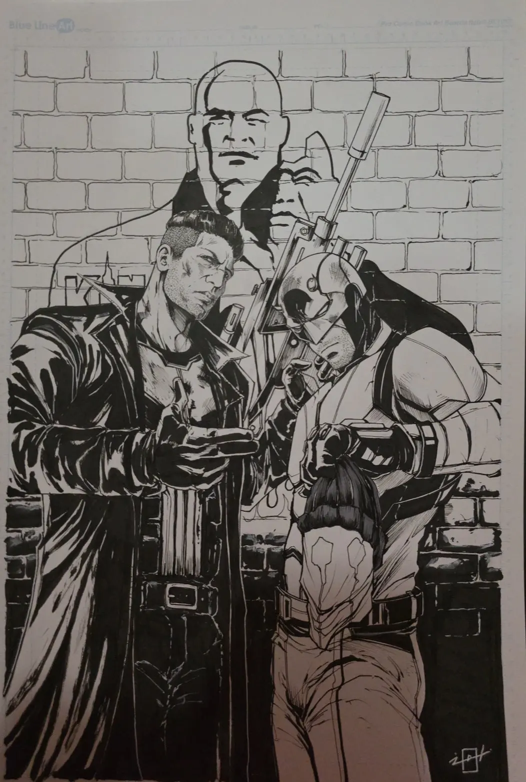 Jonathan Uribe Oa - Charlie Cox (Daredevil/Punisher) (Ships After Nycc) 1