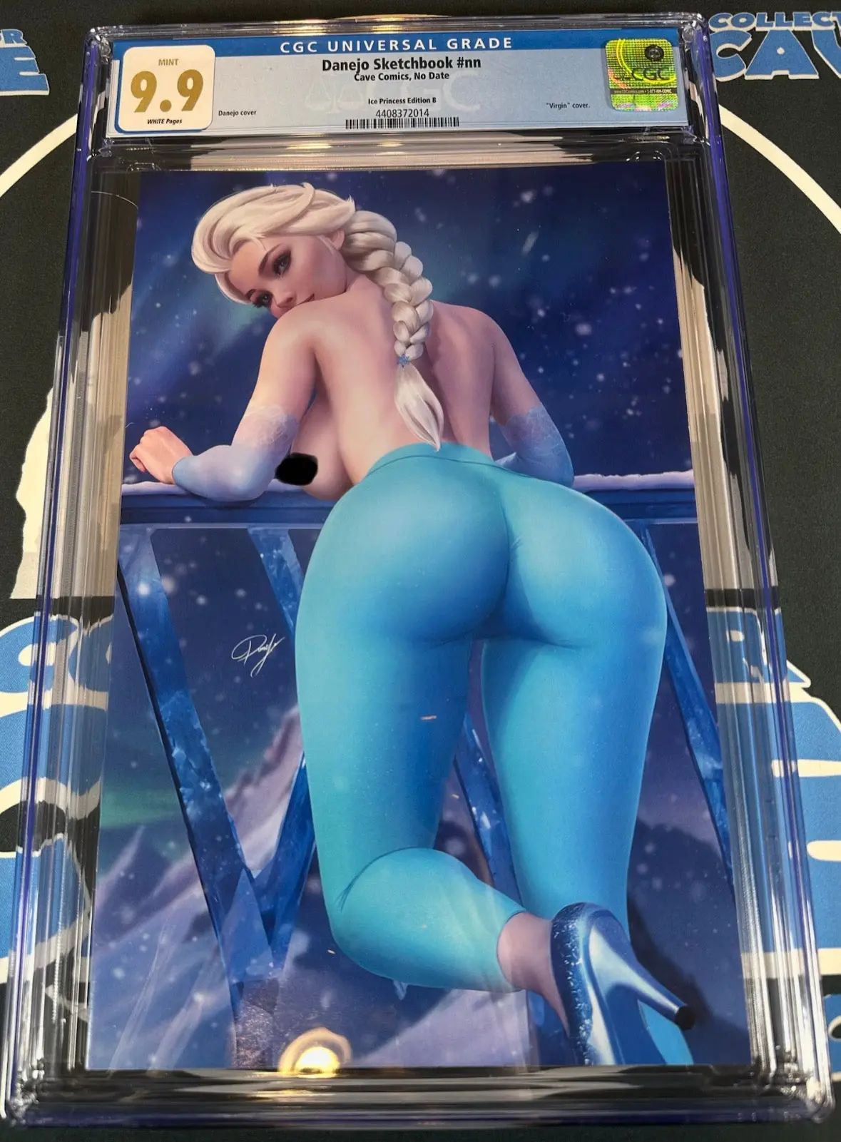 Let It Snow Comic Art Book Cvr C Naughty Danejo /50 Cgc 9.9 1