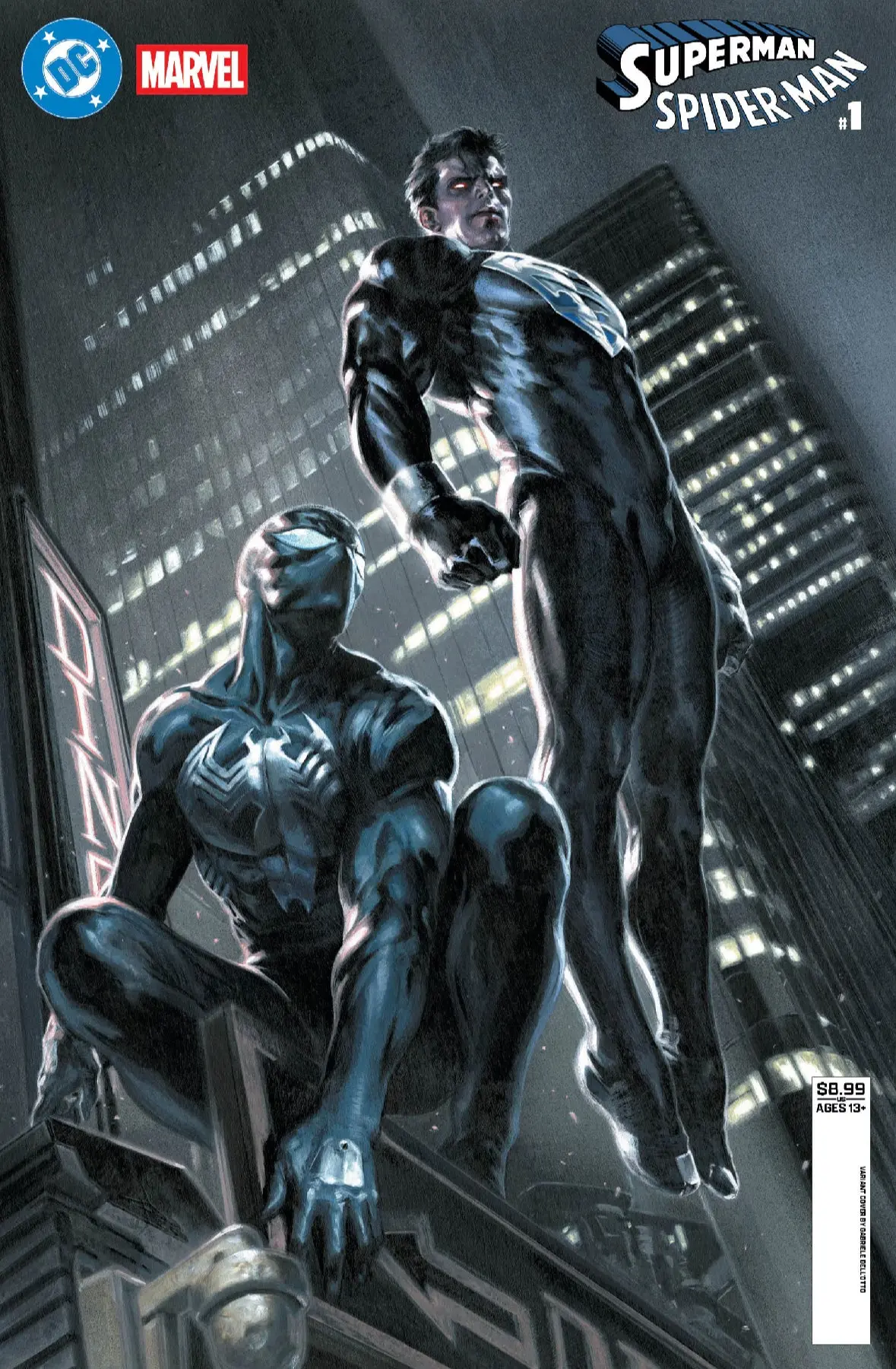 Dc's Superman/Spider-Man #1 Dellotto Var 1