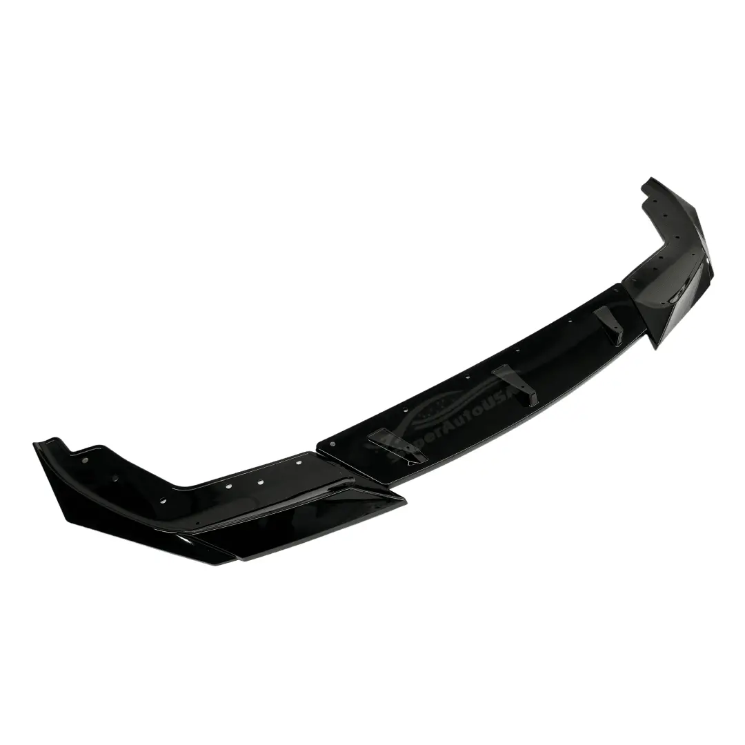 For 2019-2022 Bmw 3 Series G20 Gloss Black Front Bumper Lip Spoiler 2