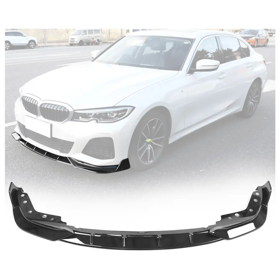 Front Splitter Lips Fits Bmw 3 G20 M Sport Series 2019-2022 1