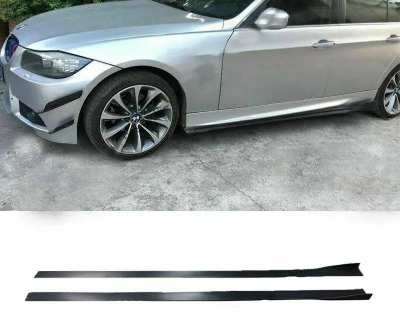 Fit Bmw 5-Series F10 G30 Bottom Body Line Style Flat Side Skirt Rocker Extensions 1