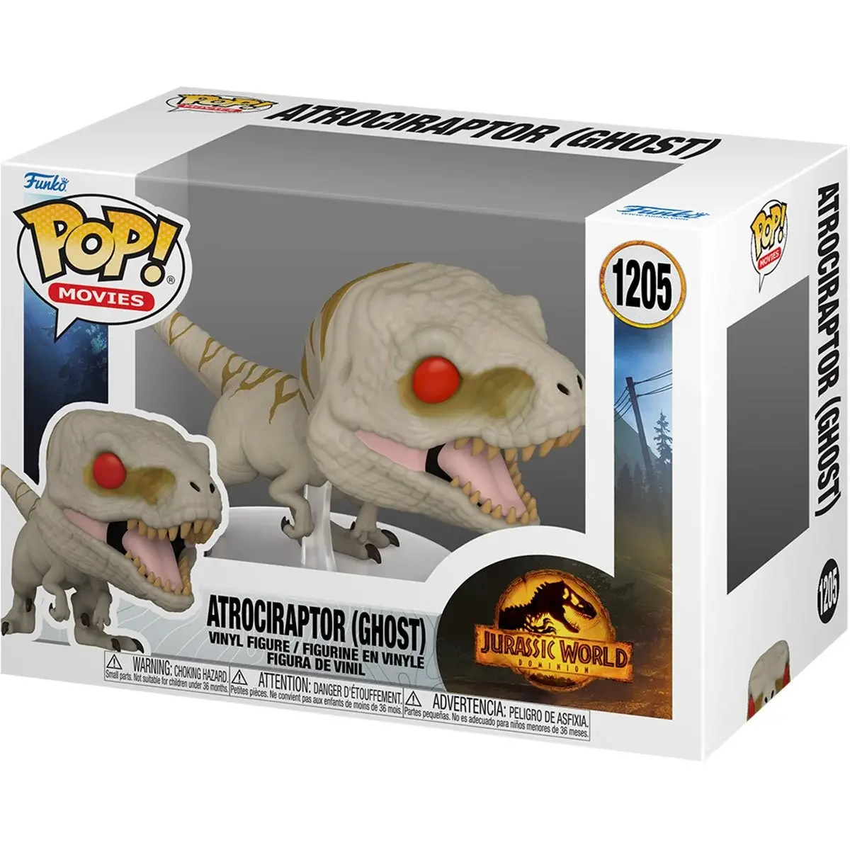 Funko Pop! Jurassic World: Dominion - Atrociraptor (Ghost) 1
