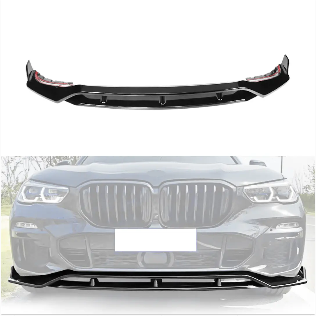 Fits 2019-2023 Bmw G05 X5 With M Sport Front Splitter Lip Spoiler 1