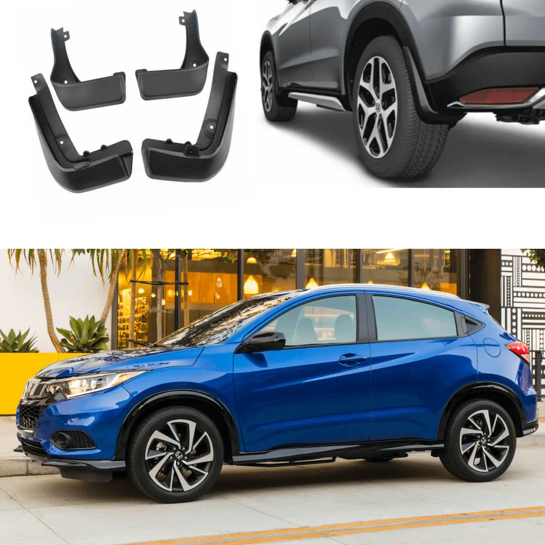 Fit 2019-2022 Honda Hrv Hr-V Vezel Lx Ex & Ex-L Splash Guards Mud Flaps 1