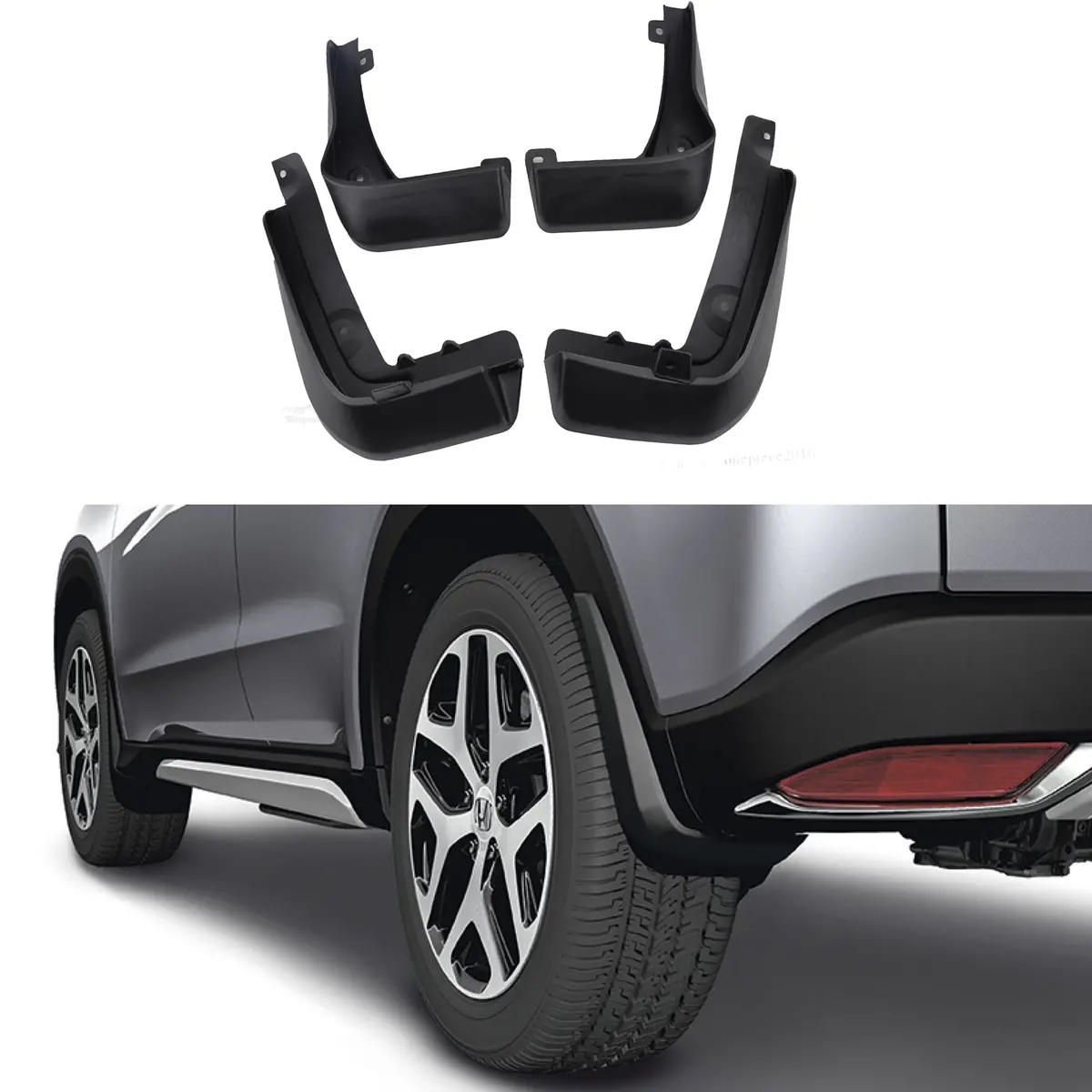 Fit 2014-2021 Honda Hrv Hr-V Mud Flaps Splash Guards Mudguards Fender Black 1