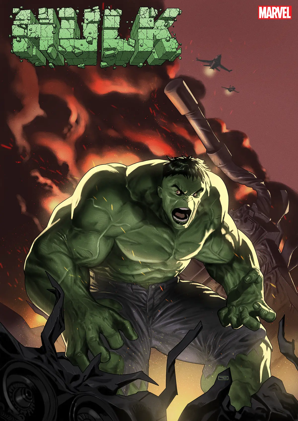 Hulk #8 1:25 Copy Incv Clarke Var 1