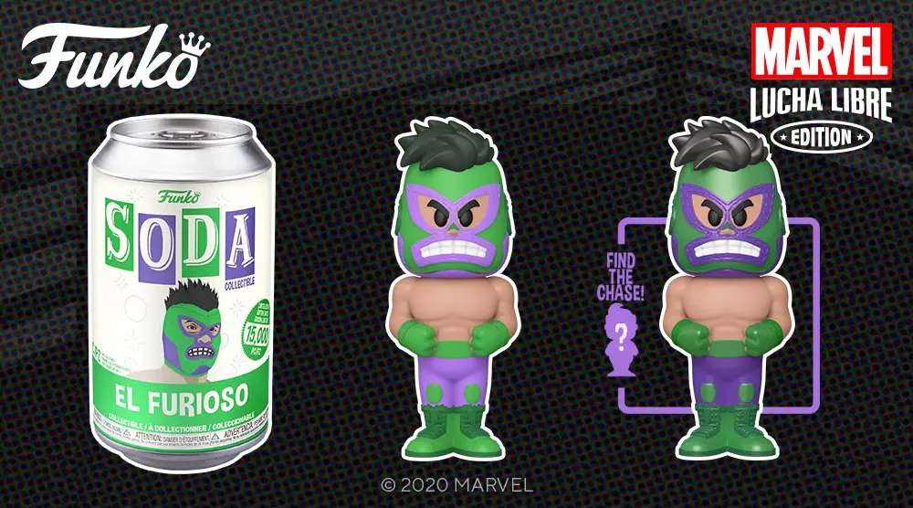 Vinyl Soda - Marvel Luchadores - Hulk 1