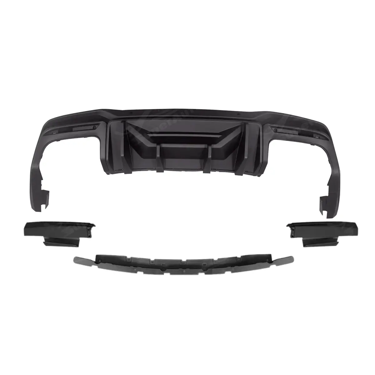 Dark Horse Competition Style Rear Diffuser Fit Ford Mustang 2024-2025 All Model 2