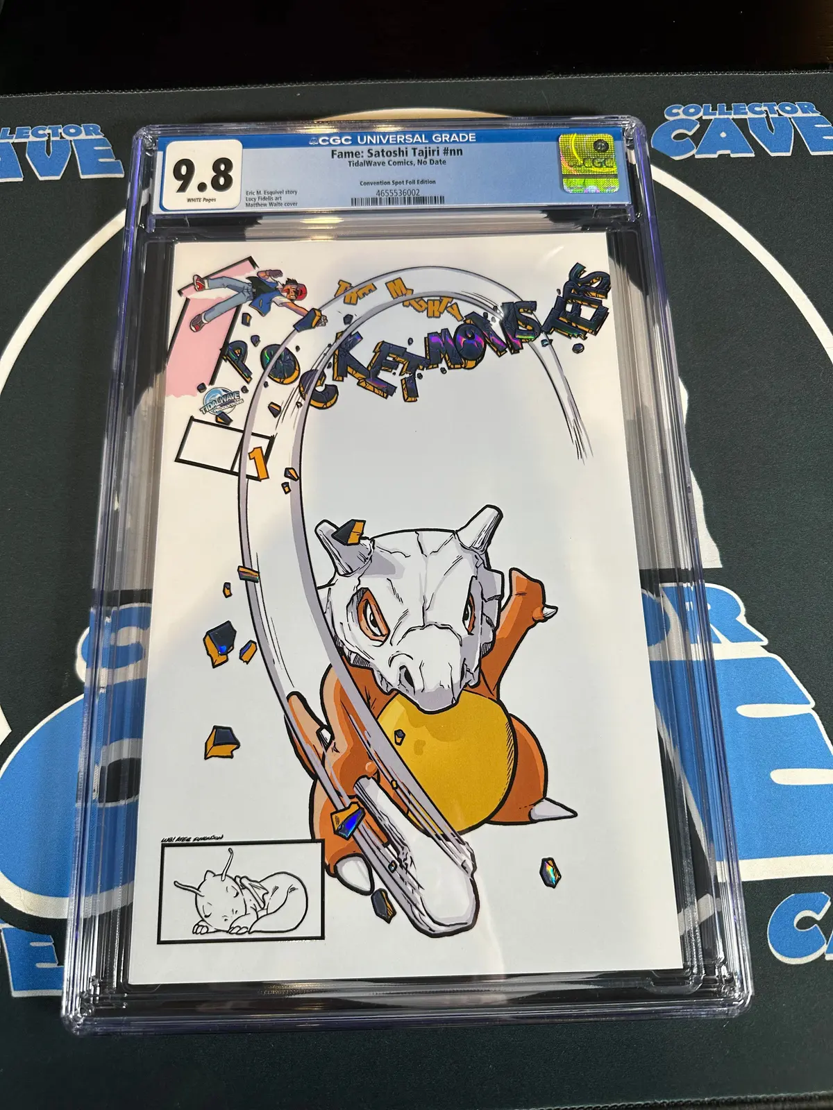 Fame: Satoshi Tajiri 'The Mighty Pocket Monster" Cgc 9.8 Waite /151 1