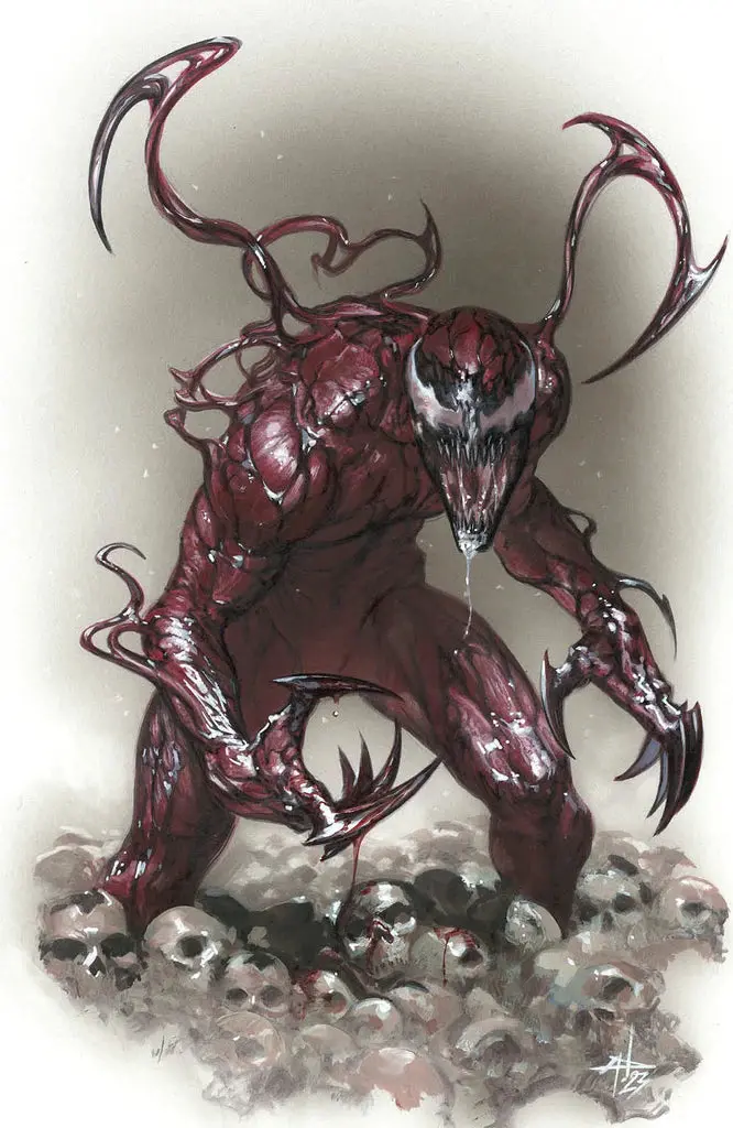 Web Of Carnage #1 Dellotto Virgin Variant 1