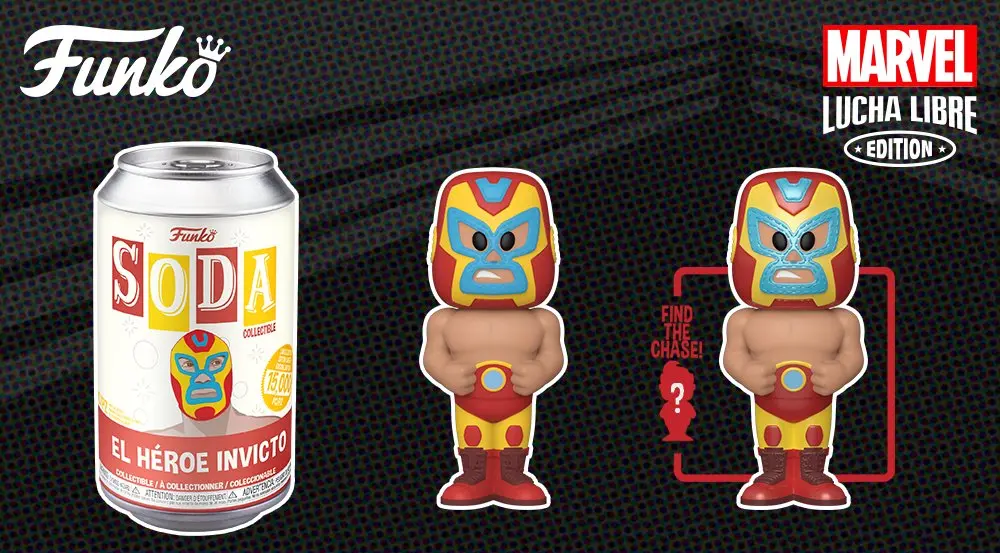 Vinyl Soda - Marvel Luchadores - Iron Man 1