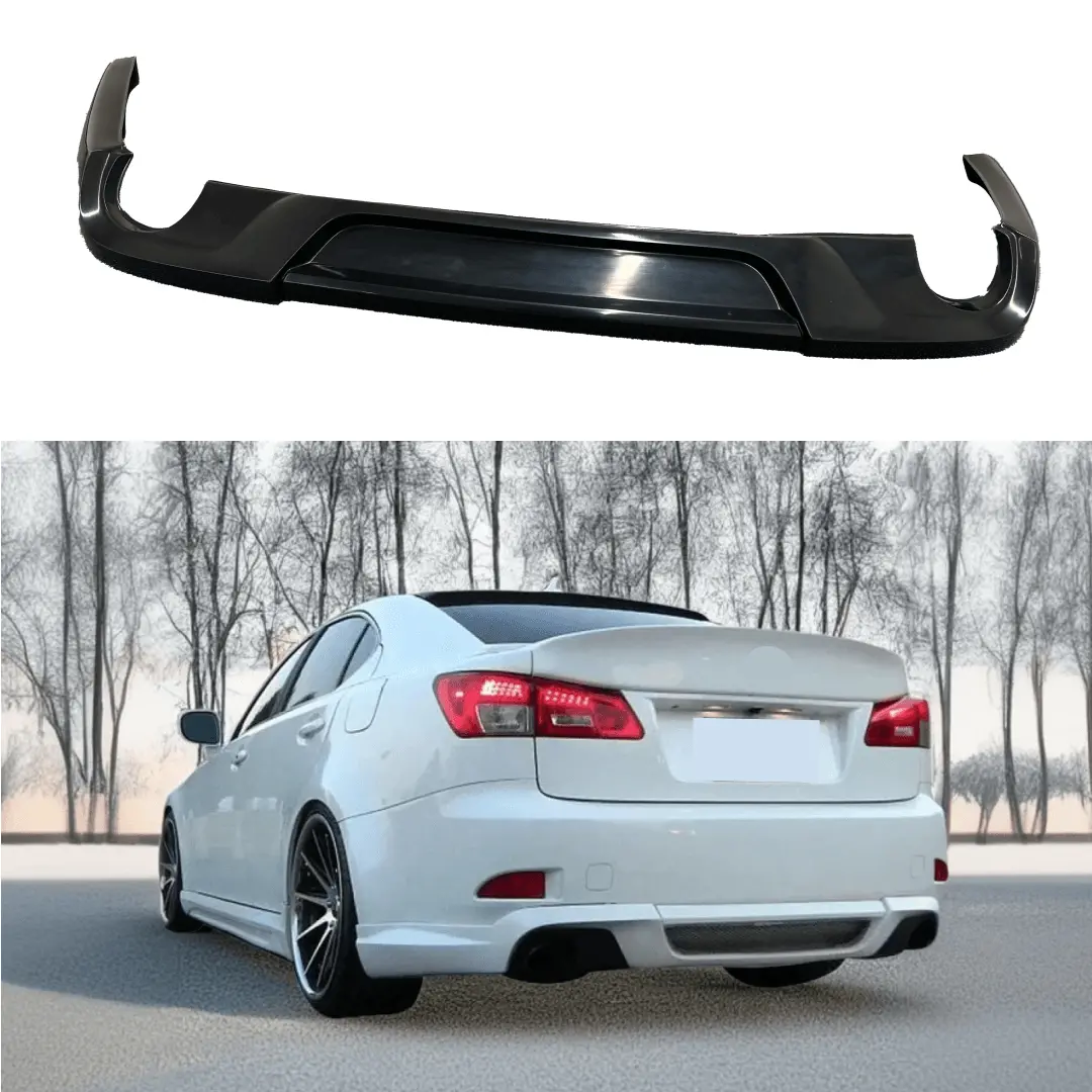 For 2006-2013 Lexus Is250 Is350 Pu 1Pc Rear Bumper Diffuser 1