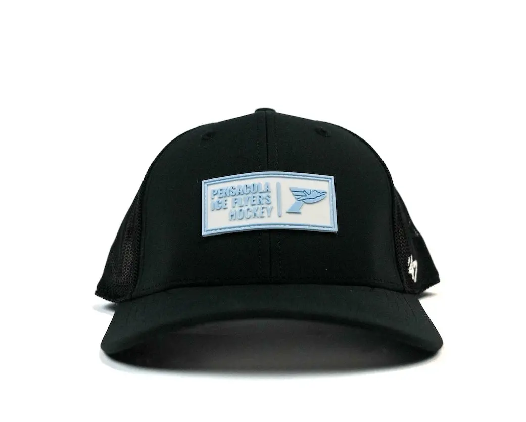 '47 Black Trucker Hat 1