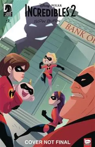 Disney Pixar Incredibles 2 Slow Burn #2 (Of 3) Cvr B Kawaii 1